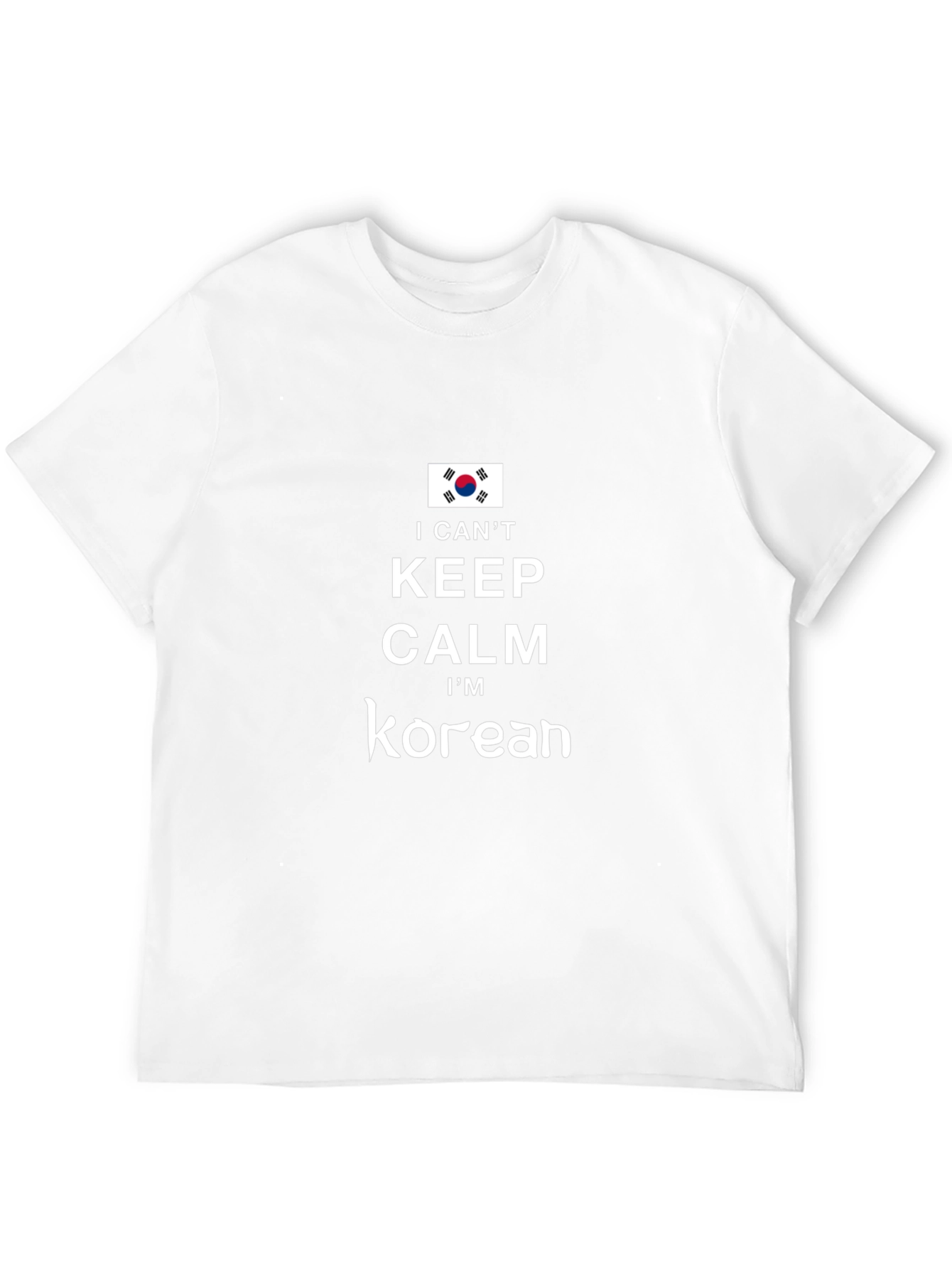 Keep Calm Im Korean T-Shirt