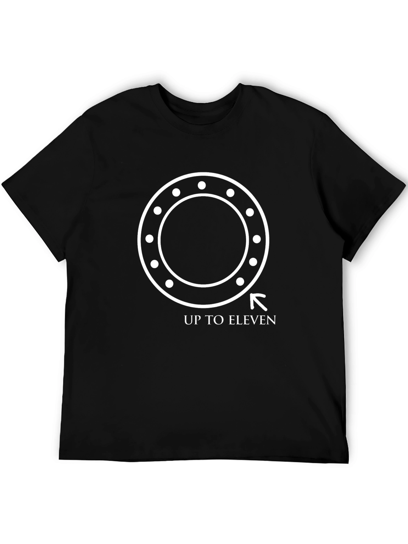 Up To Eleven T-Shirt - Black Graphic Tee