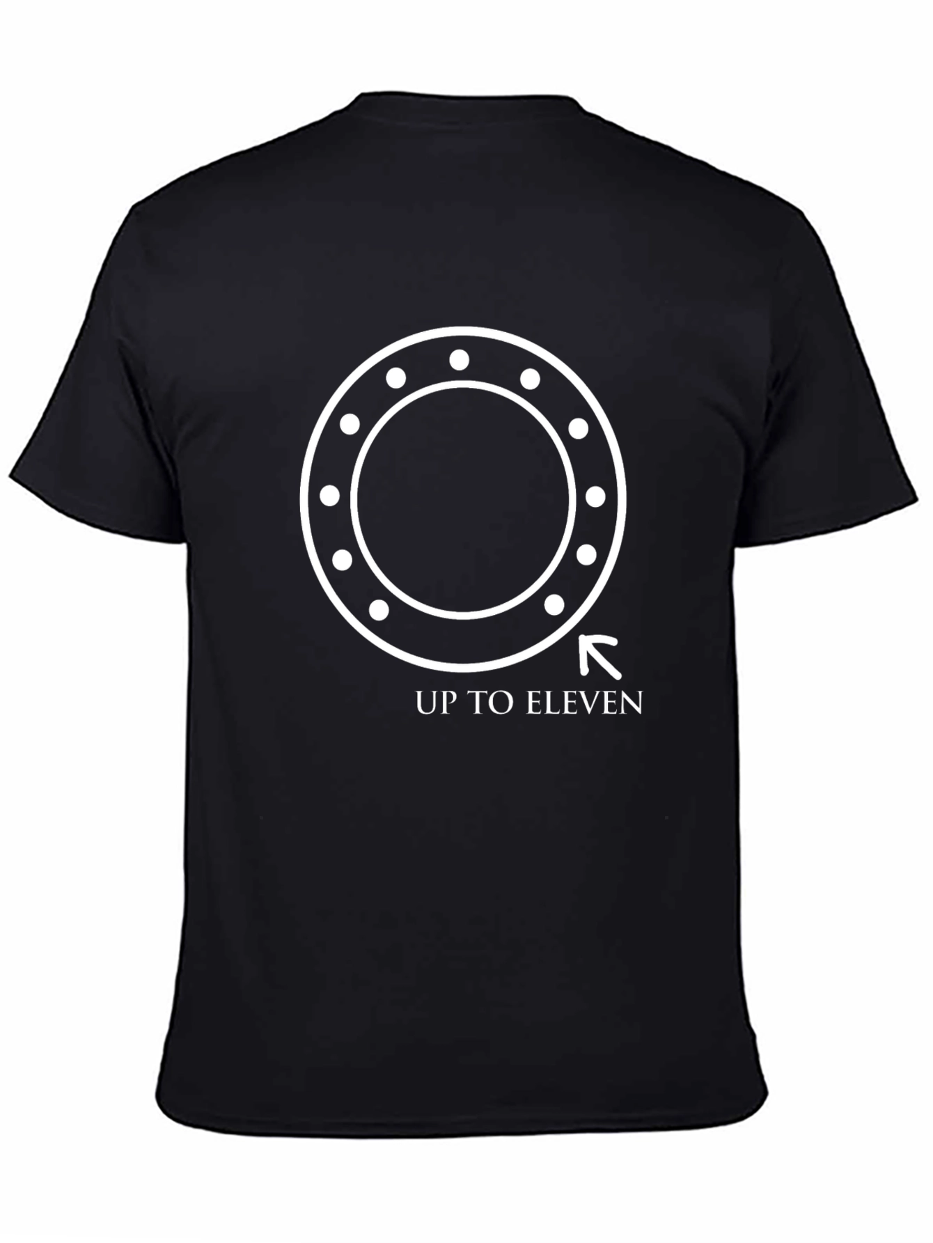 Up To Eleven T-Shirt - Black Graphic Tee