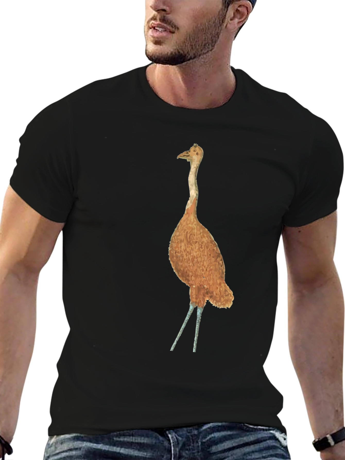 Bird Art T-Shirt - Unique Animal Graphic Tee