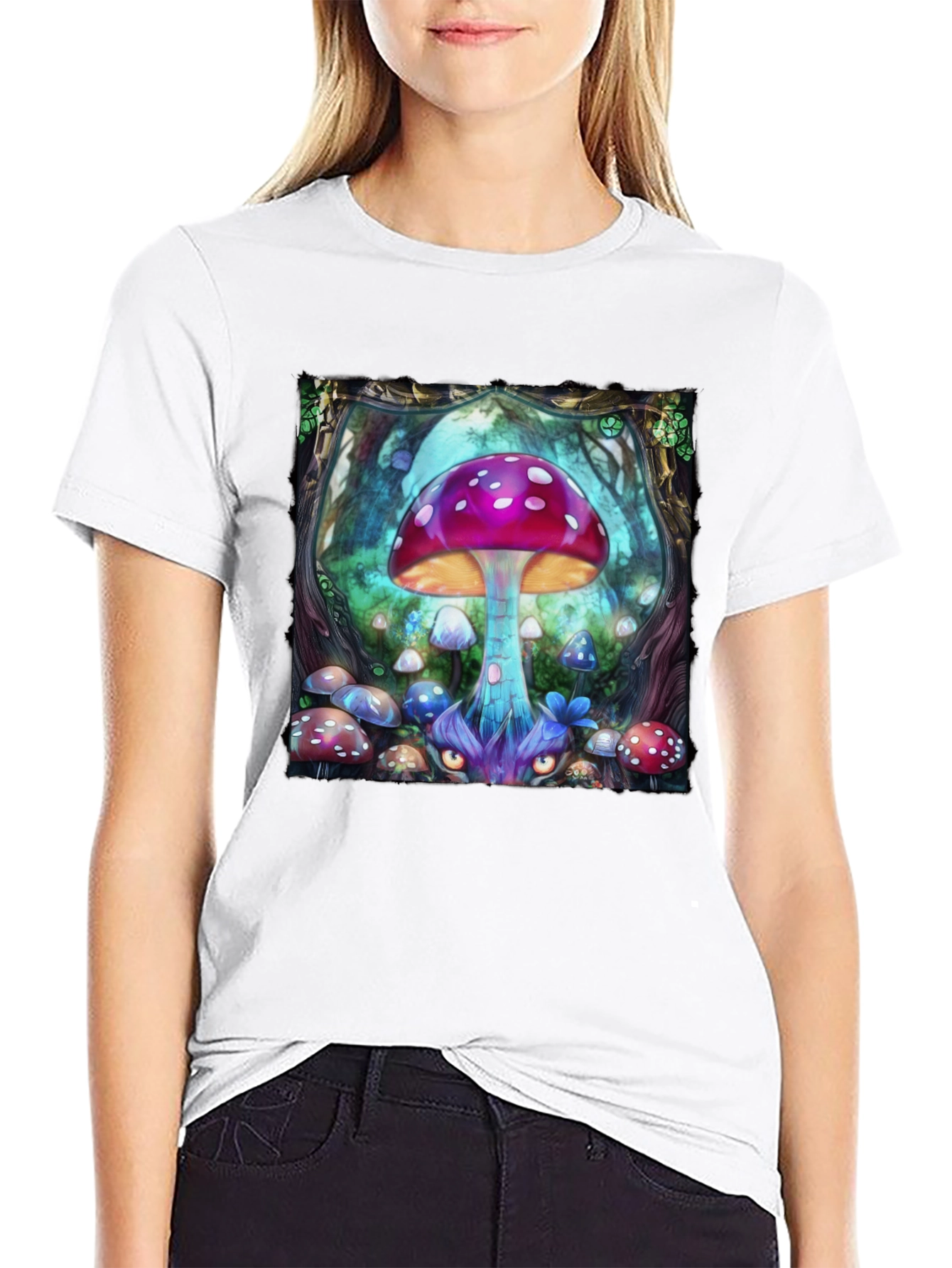 Mushroom Fantasy Graphic Tee
