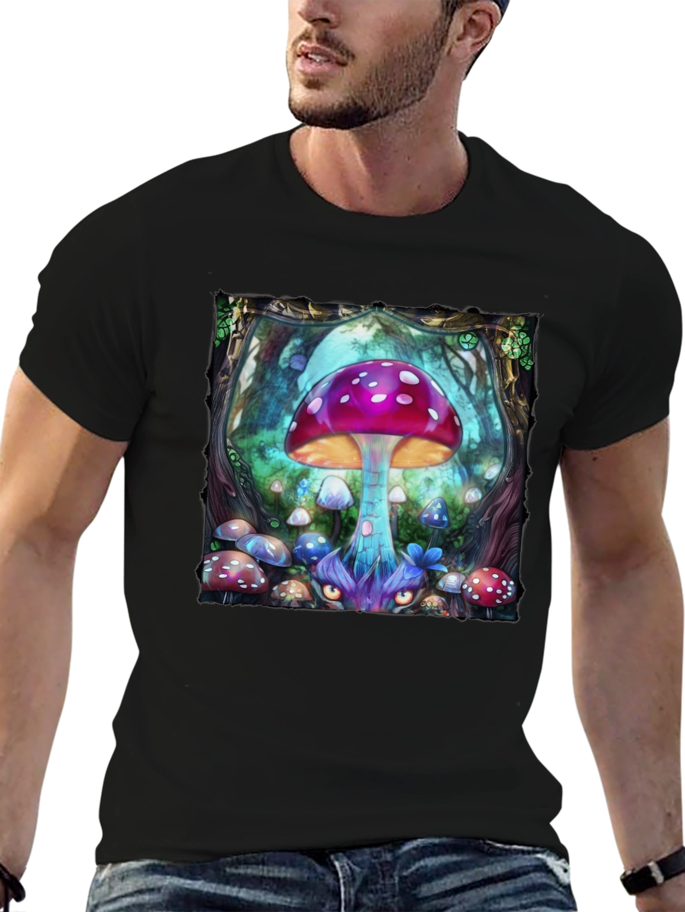 Mushroom Fantasy Graphic Tee