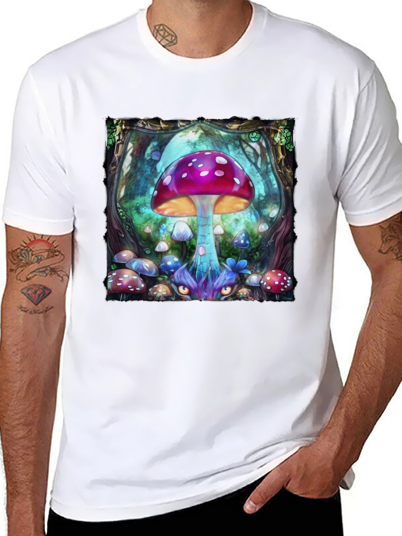 Mushroom Fantasy Graphic Tee