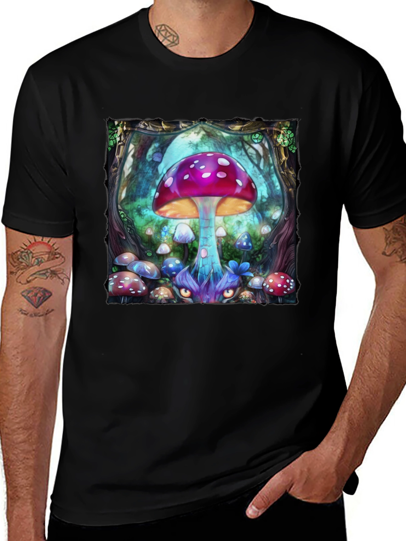 Mushroom Fantasy Graphic Tee