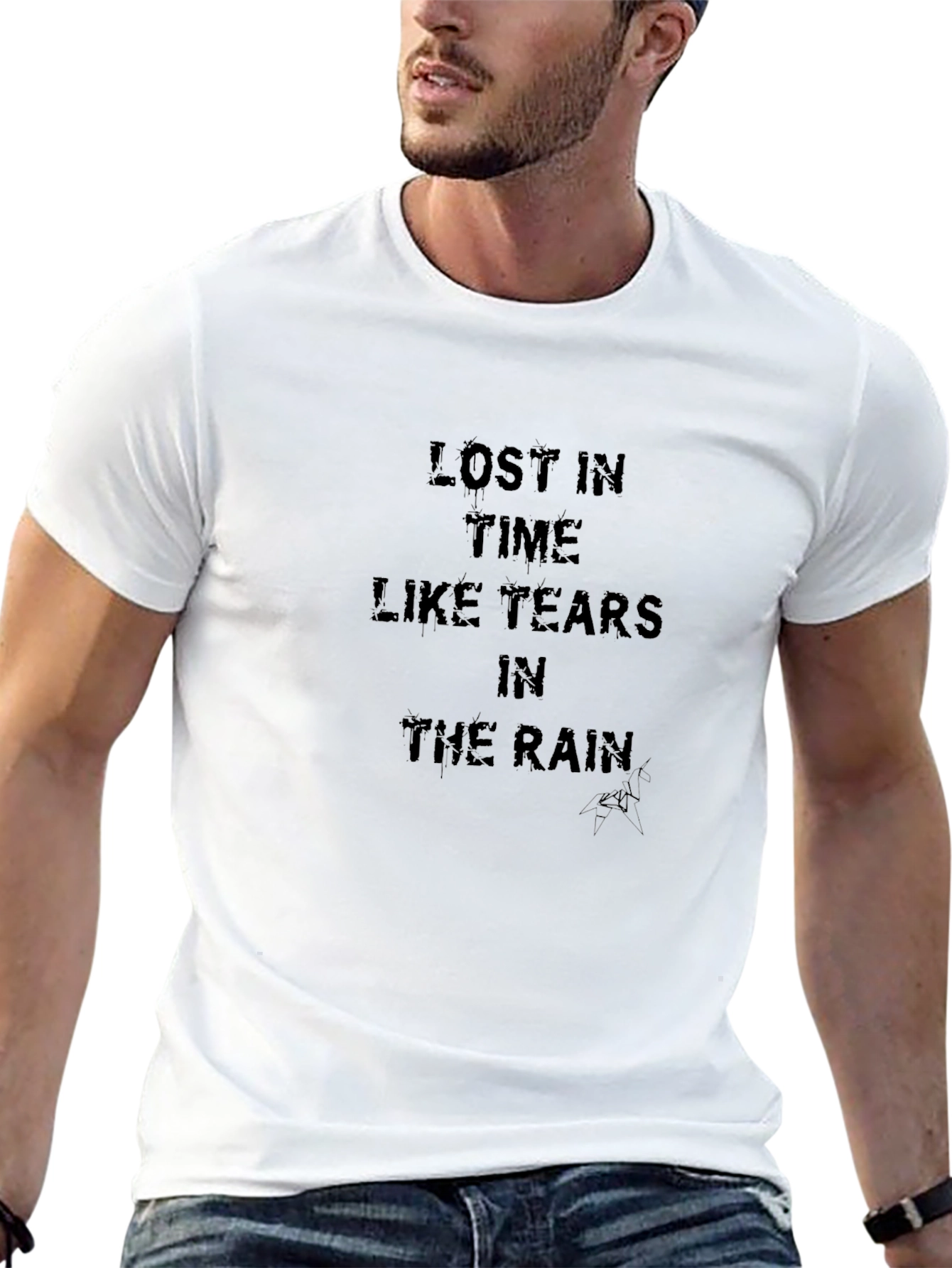 Lost In Time Black T-Shirt