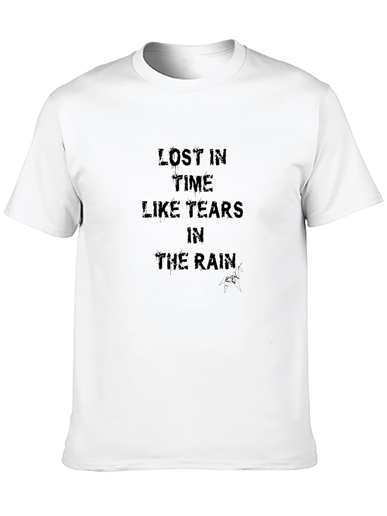 Lost In Time Black T-Shirt