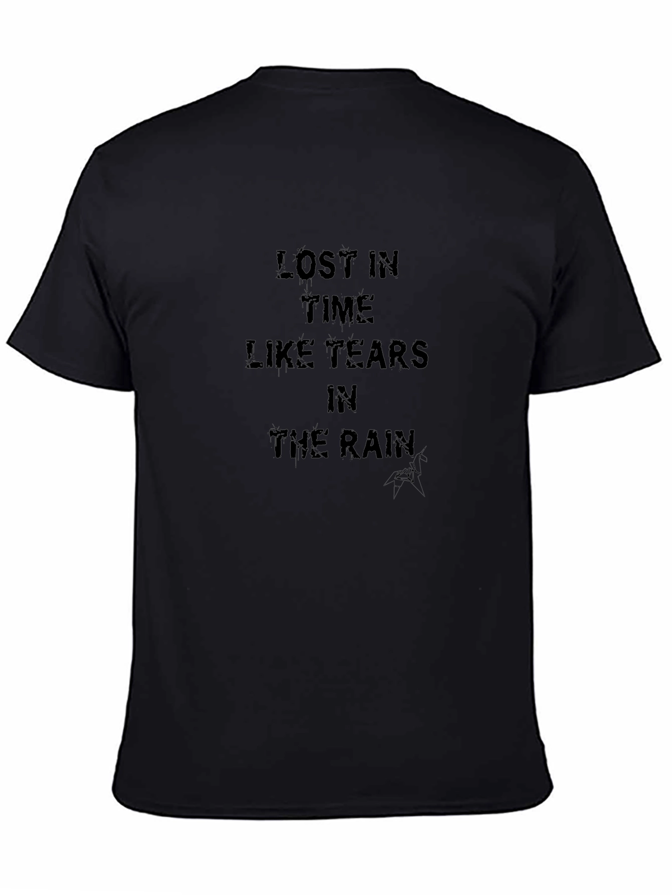 Lost In Time Black T-Shirt