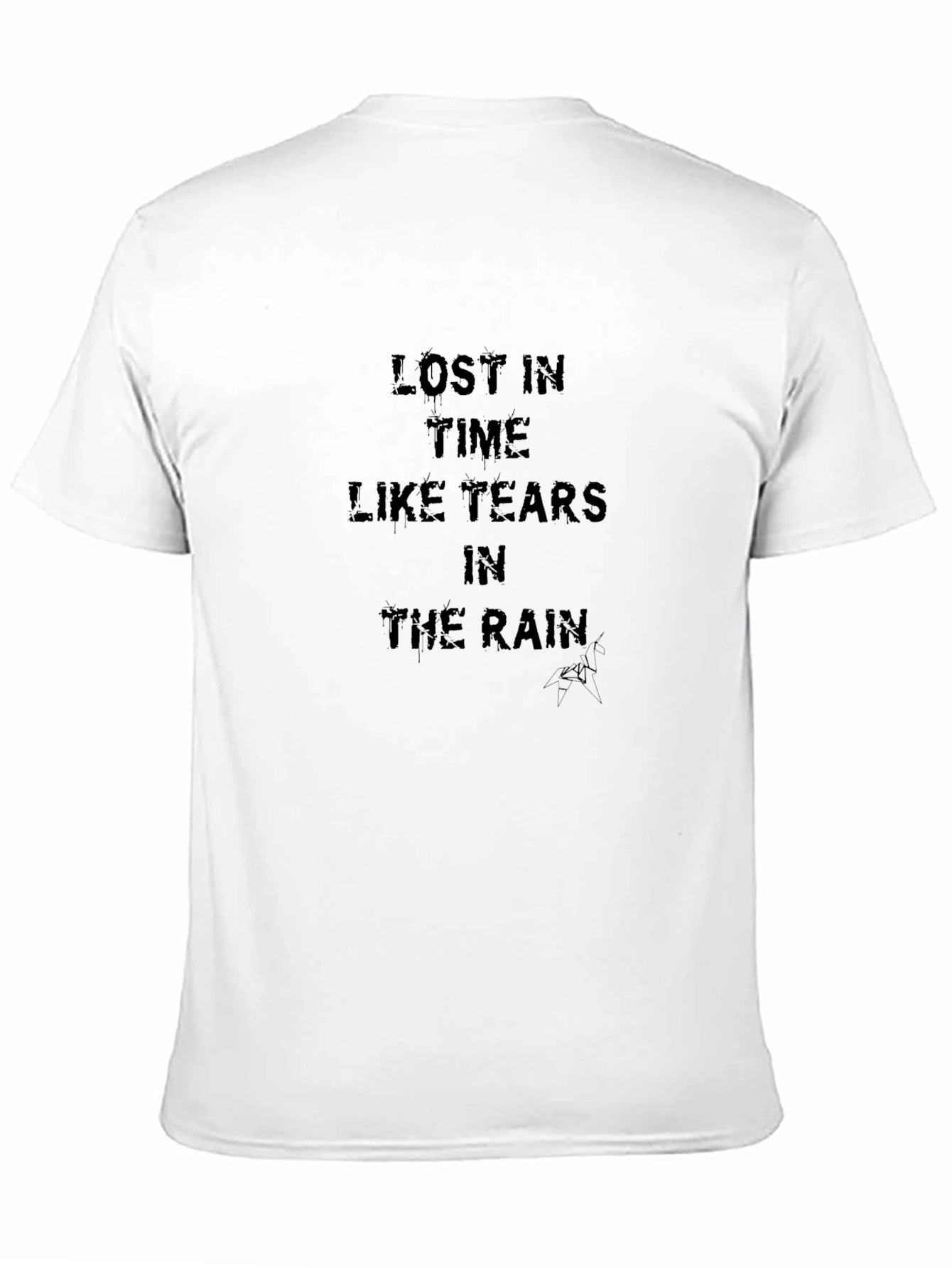 Lost In Time Black T-Shirt