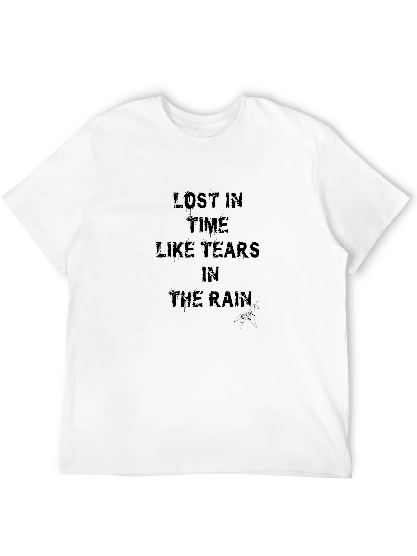 Lost In Time Black T-Shirt