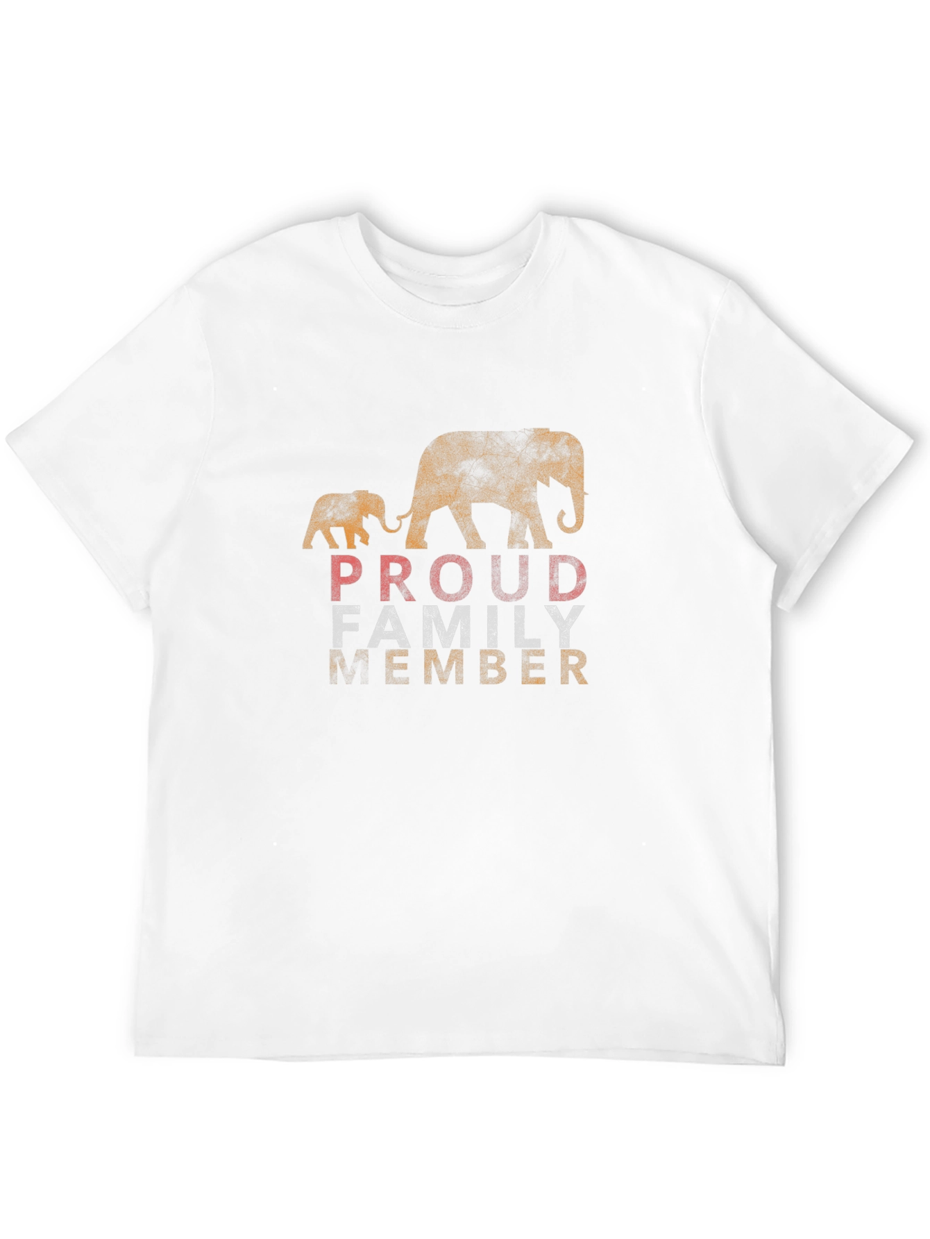 Proud Family Member Elephant Graphic Tee