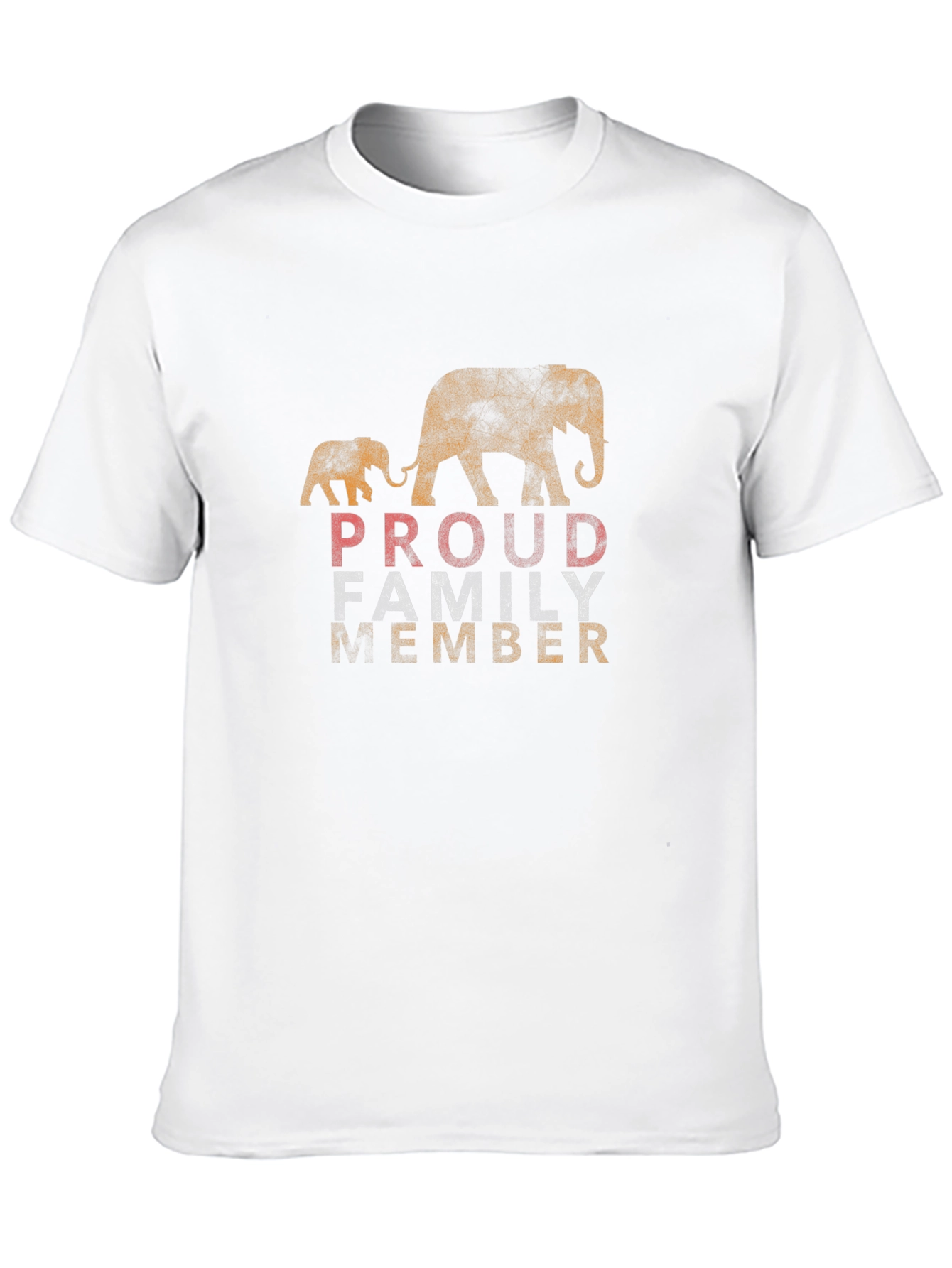 Proud Family Member Elephant Graphic Tee