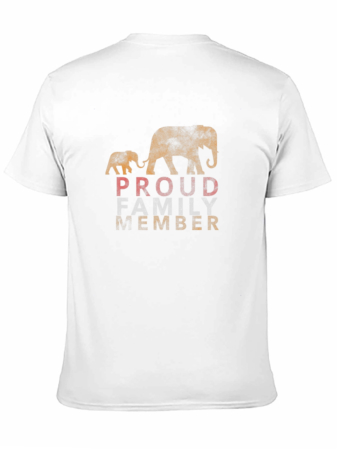 Proud Family Member Elephant Graphic Tee