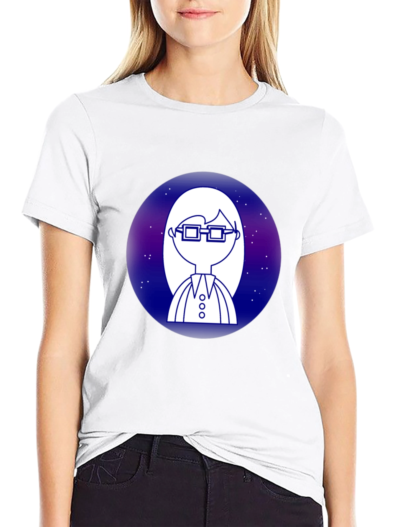Geek Chic Galaxy Tee - Nerdy Fashion Statement
