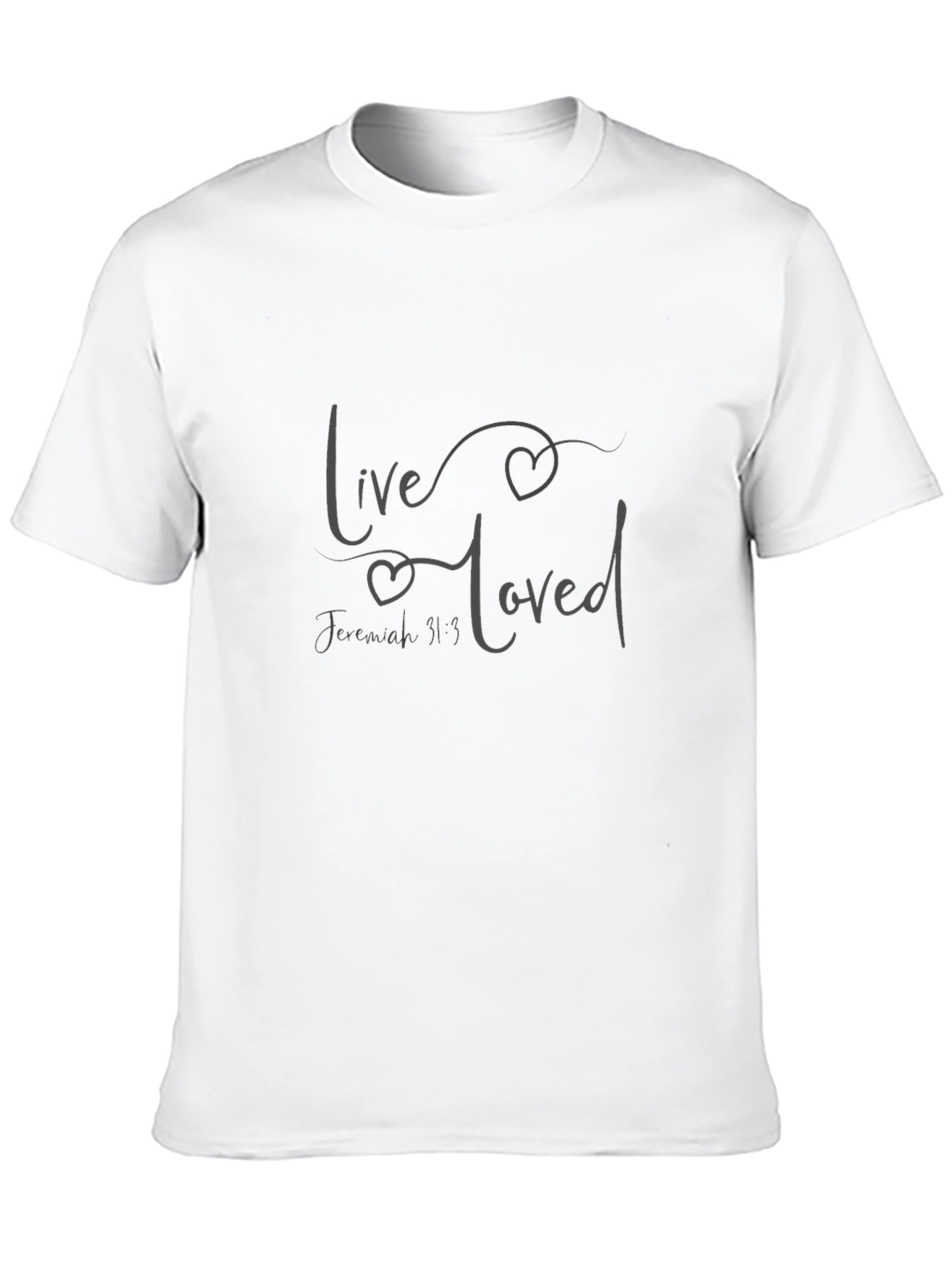 Live Loved Christian Graphic Tee
