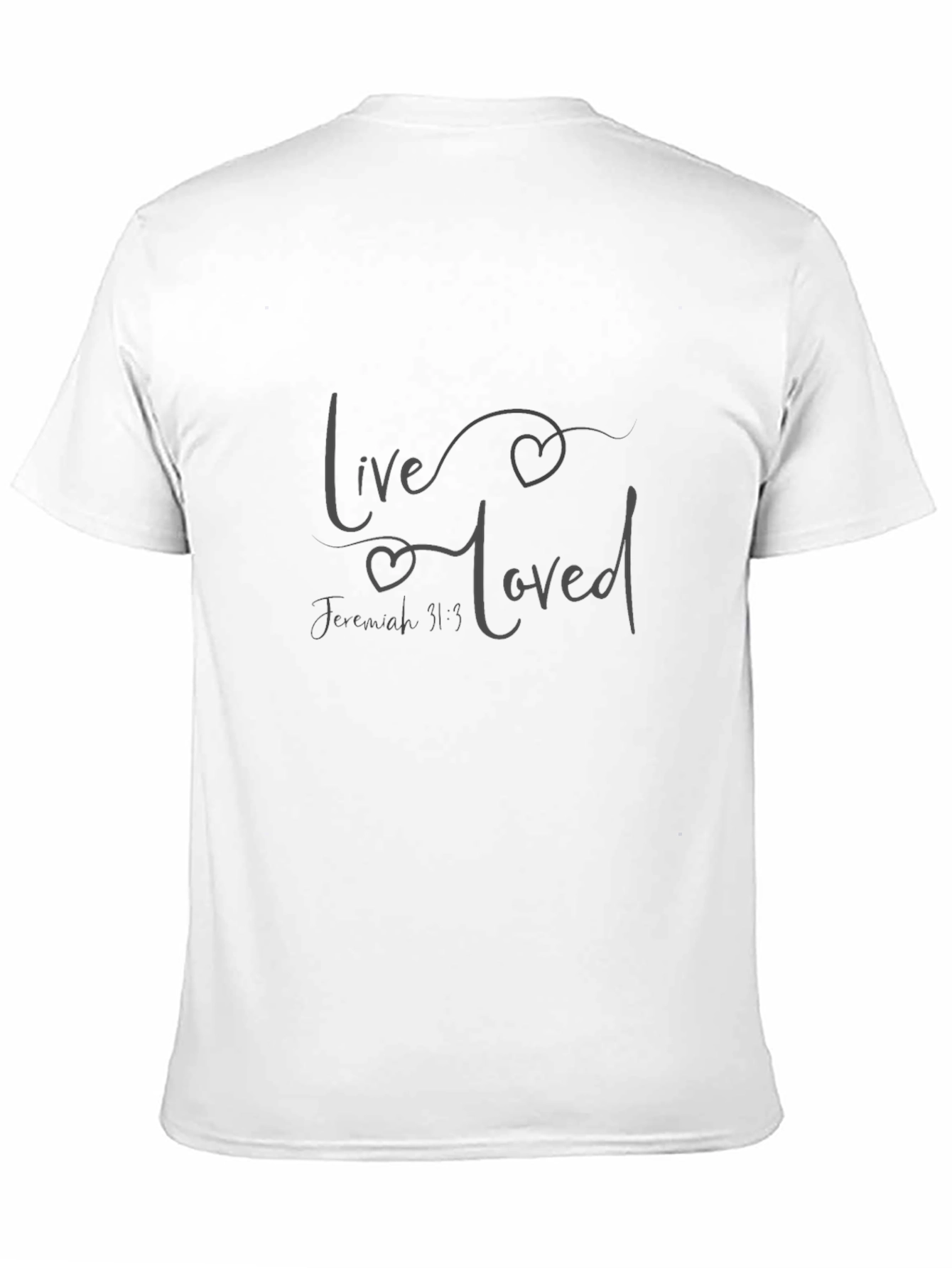 Live Loved Christian Graphic Tee