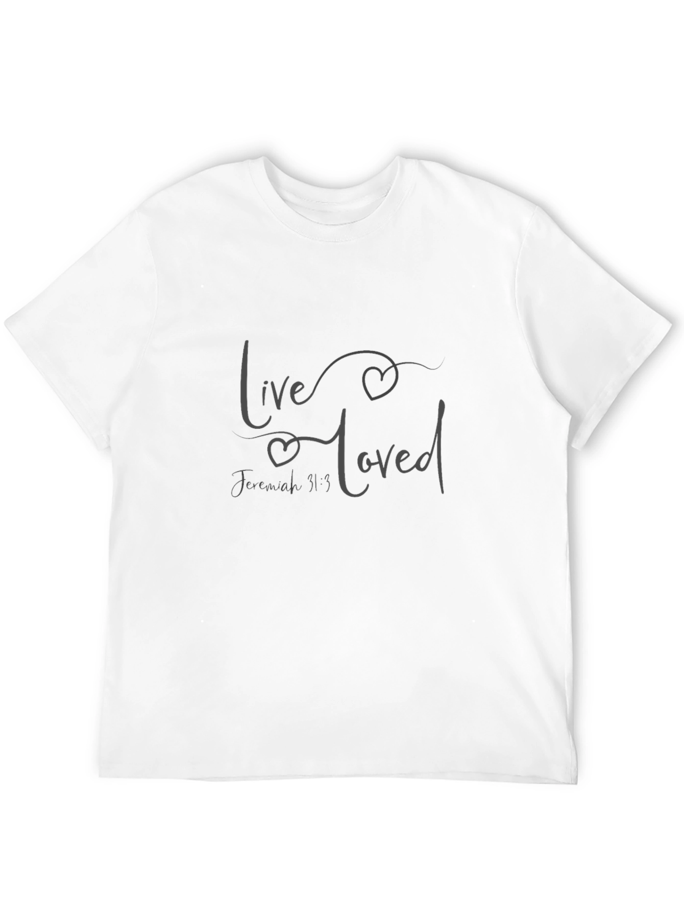 Live Loved Christian Graphic Tee