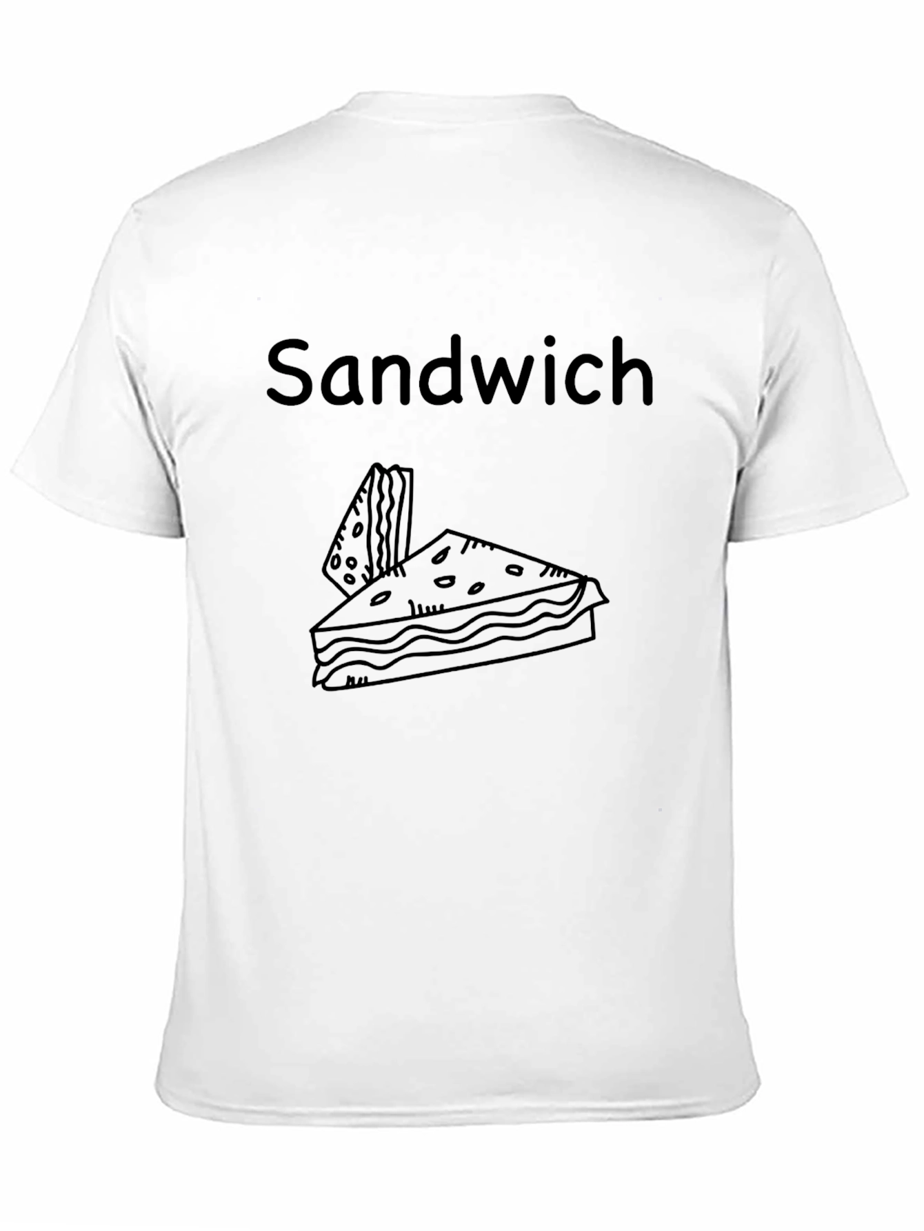 Sandwich Graphic Tee - Casual Comfort