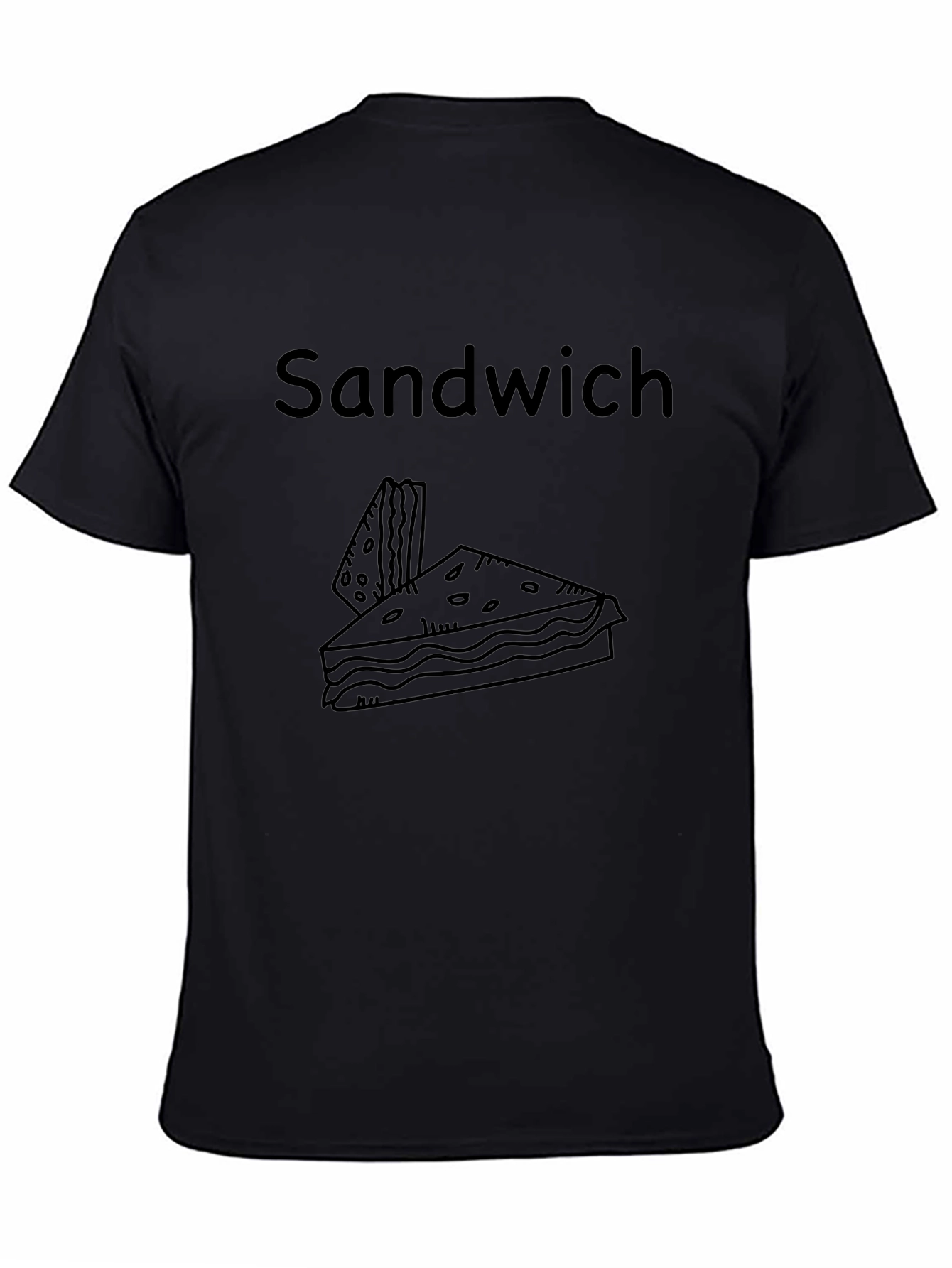 Sandwich Graphic Tee - Casual Comfort