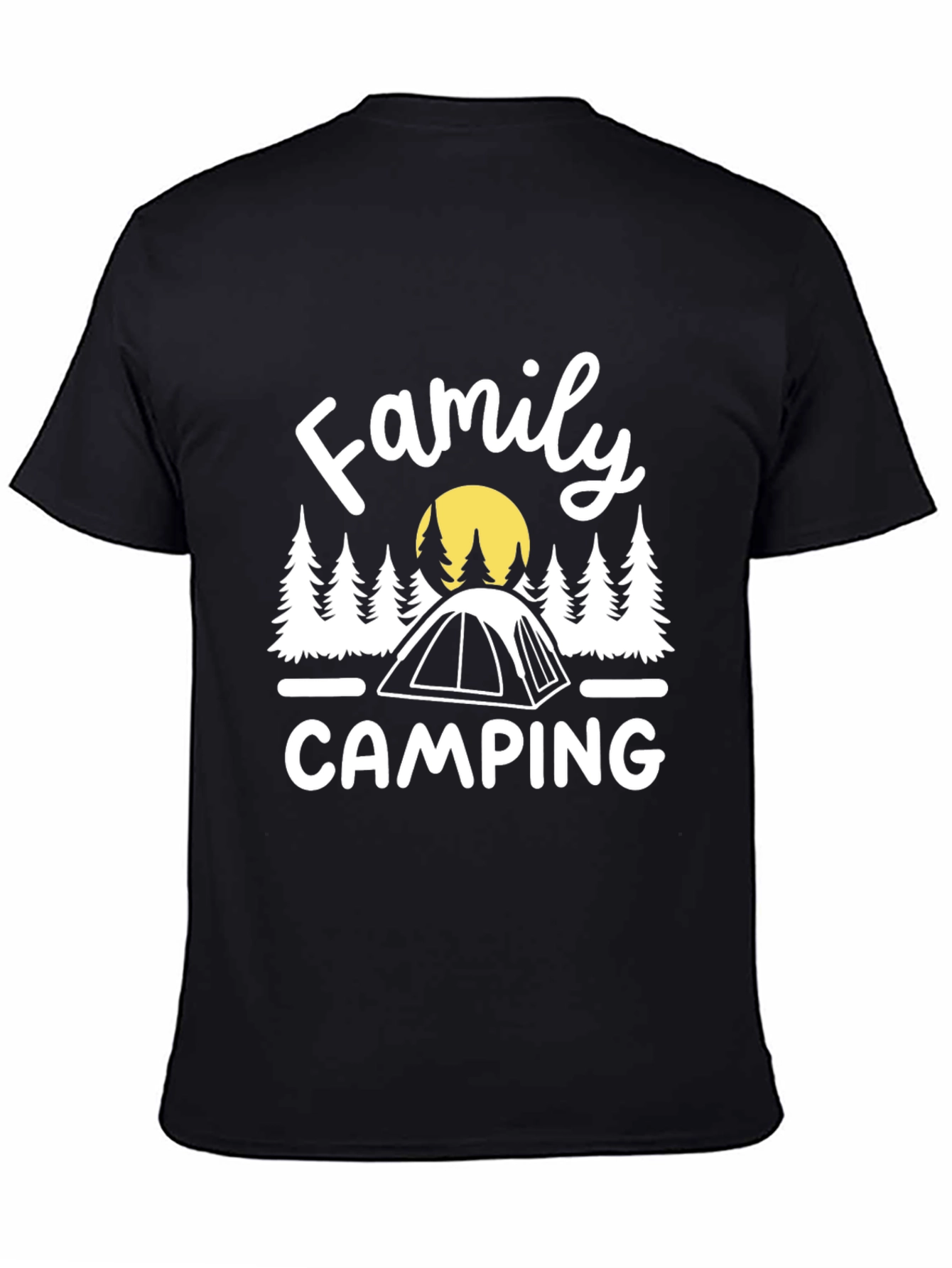 Family Camping Graphic Tee - Adventure Ready!