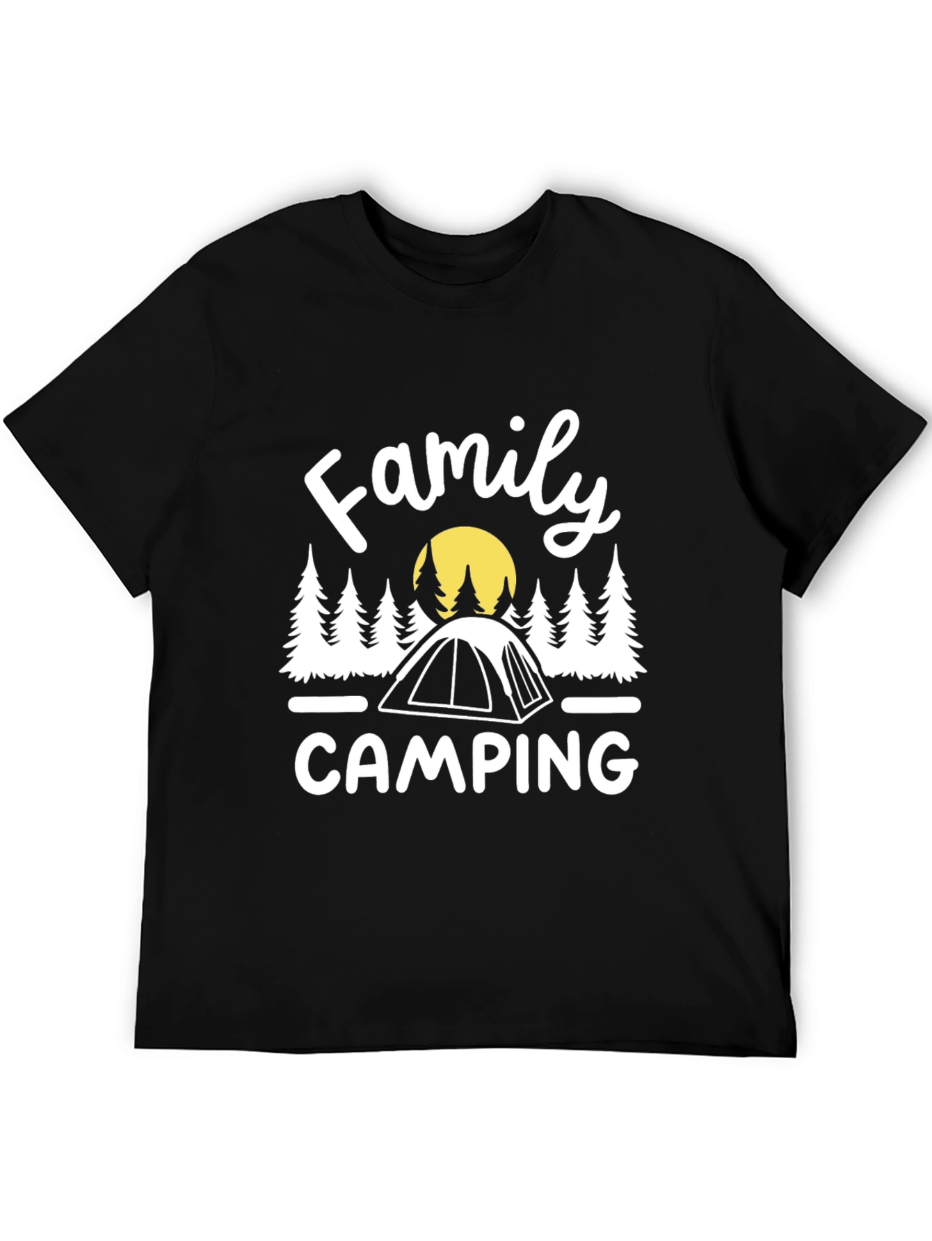 Family Camping Graphic Tee - Adventure Ready!