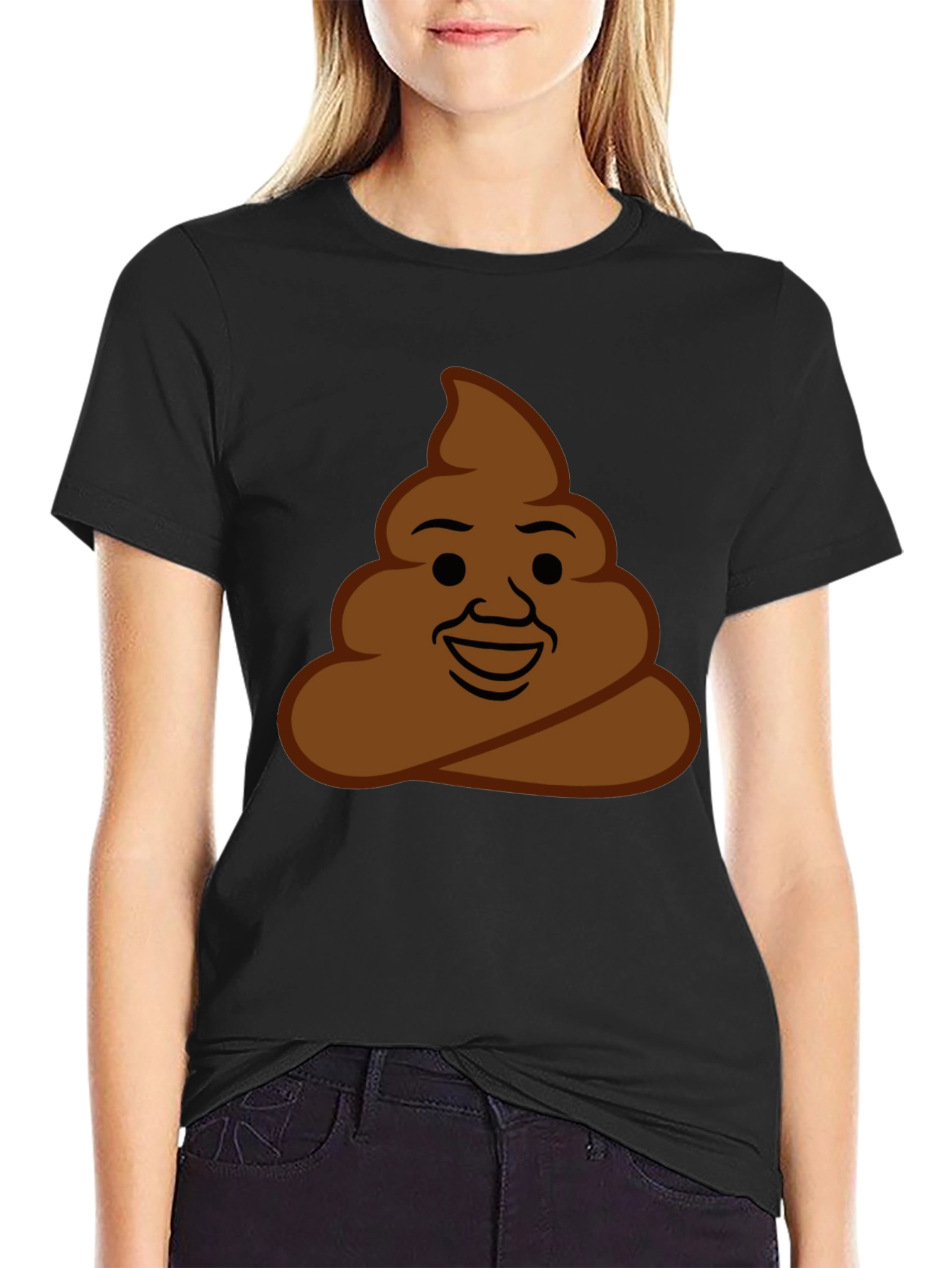 Poop Emoji Graphic Tee - Funny Unisex T-Shirt