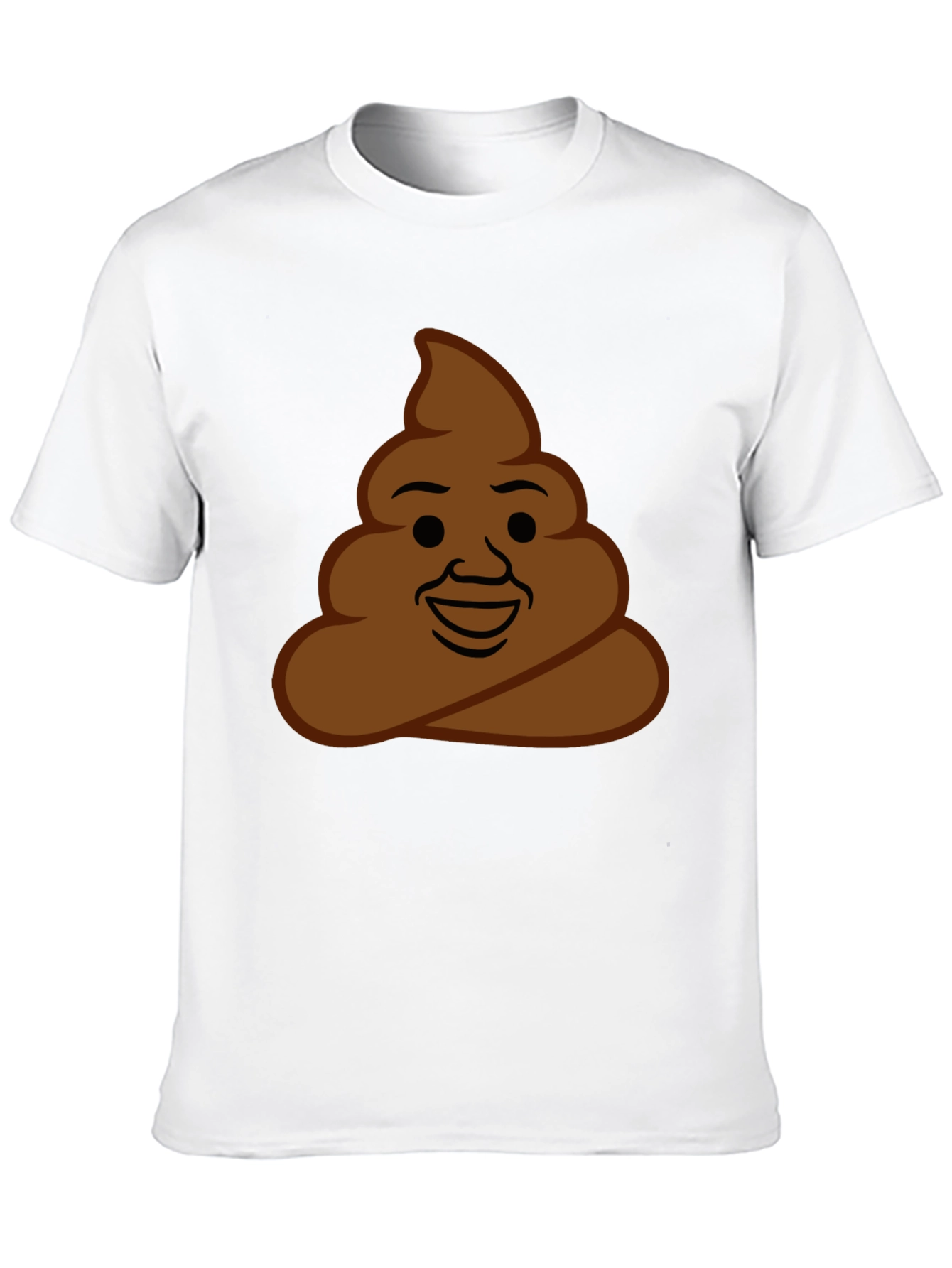 Poop Emoji Graphic Tee - Funny Unisex T-Shirt