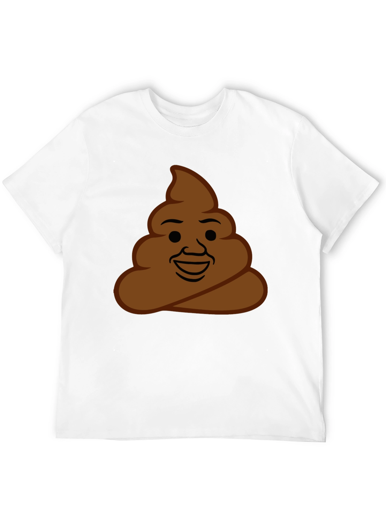 Poop Emoji Graphic Tee - Funny Unisex T-Shirt