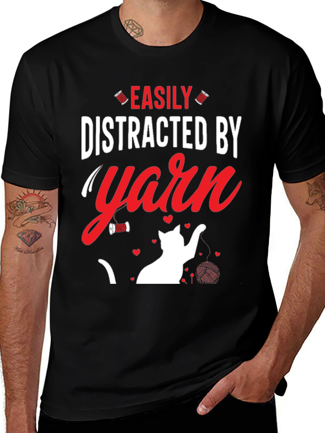 Easily Distracted by Yarn T-Shirt