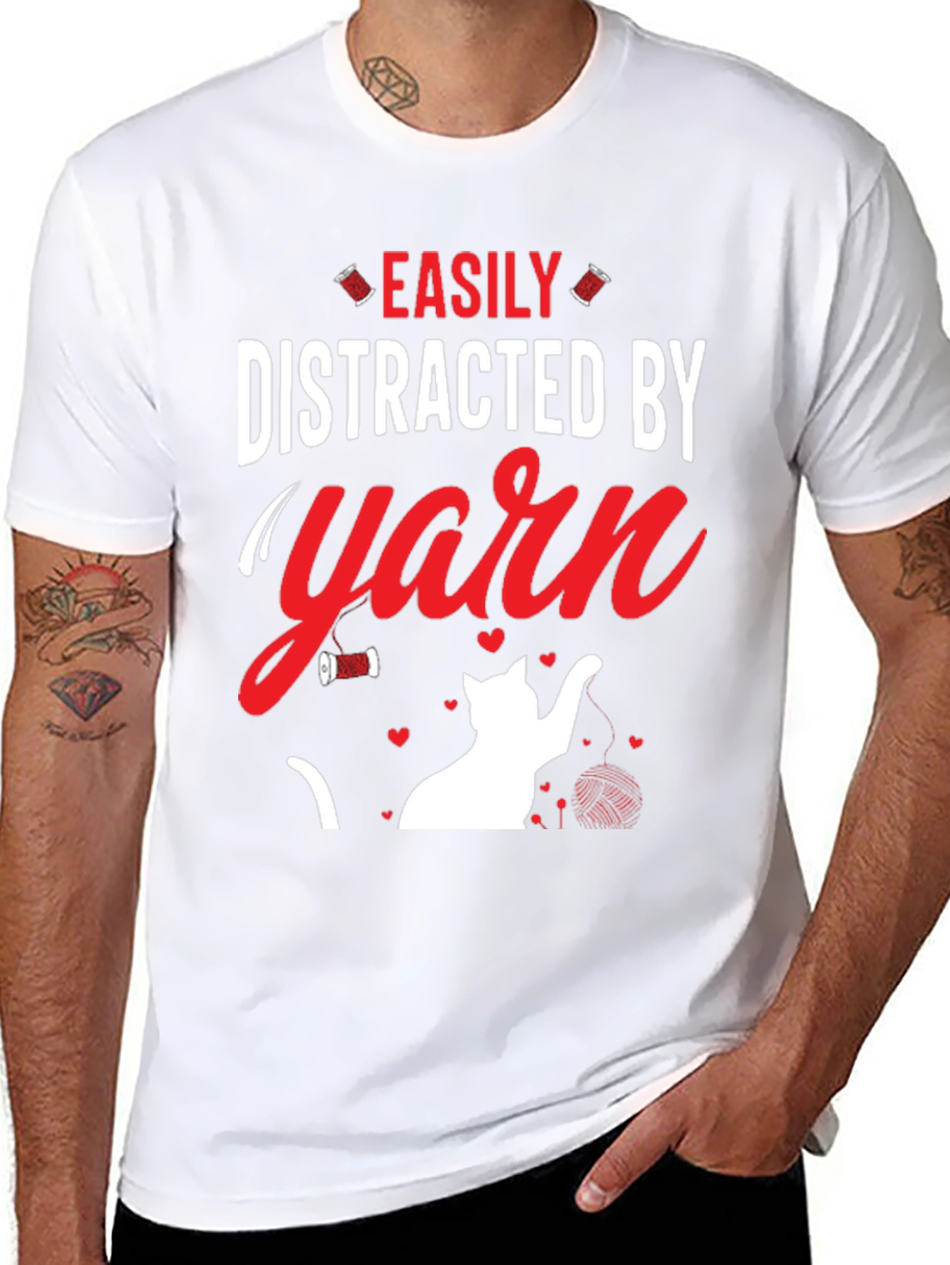 Easily Distracted by Yarn T-Shirt