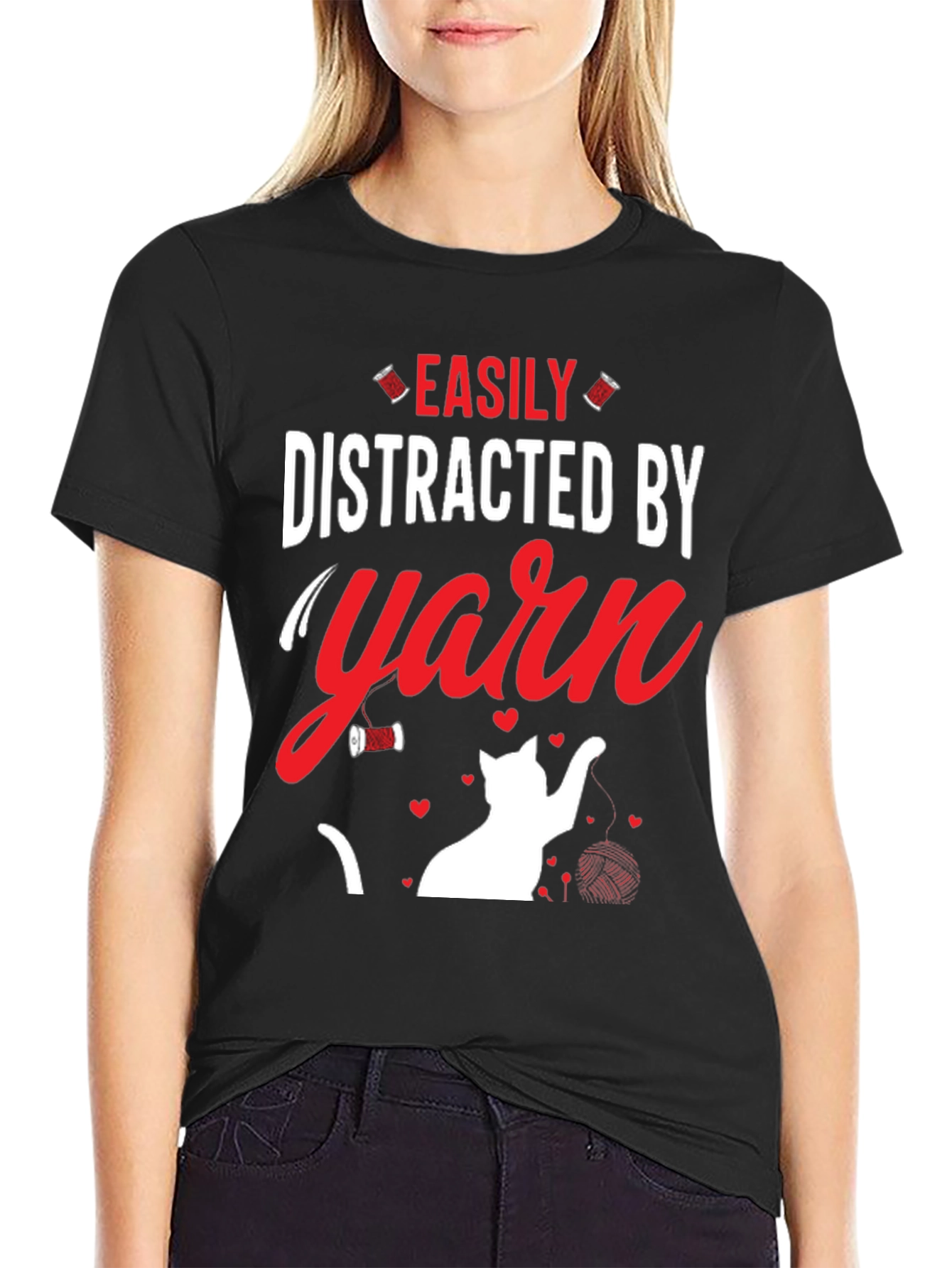 Easily Distracted by Yarn T-Shirt
