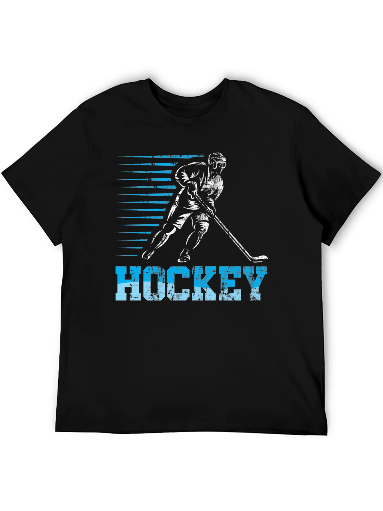 Hockey Player Graphic T-Shirt