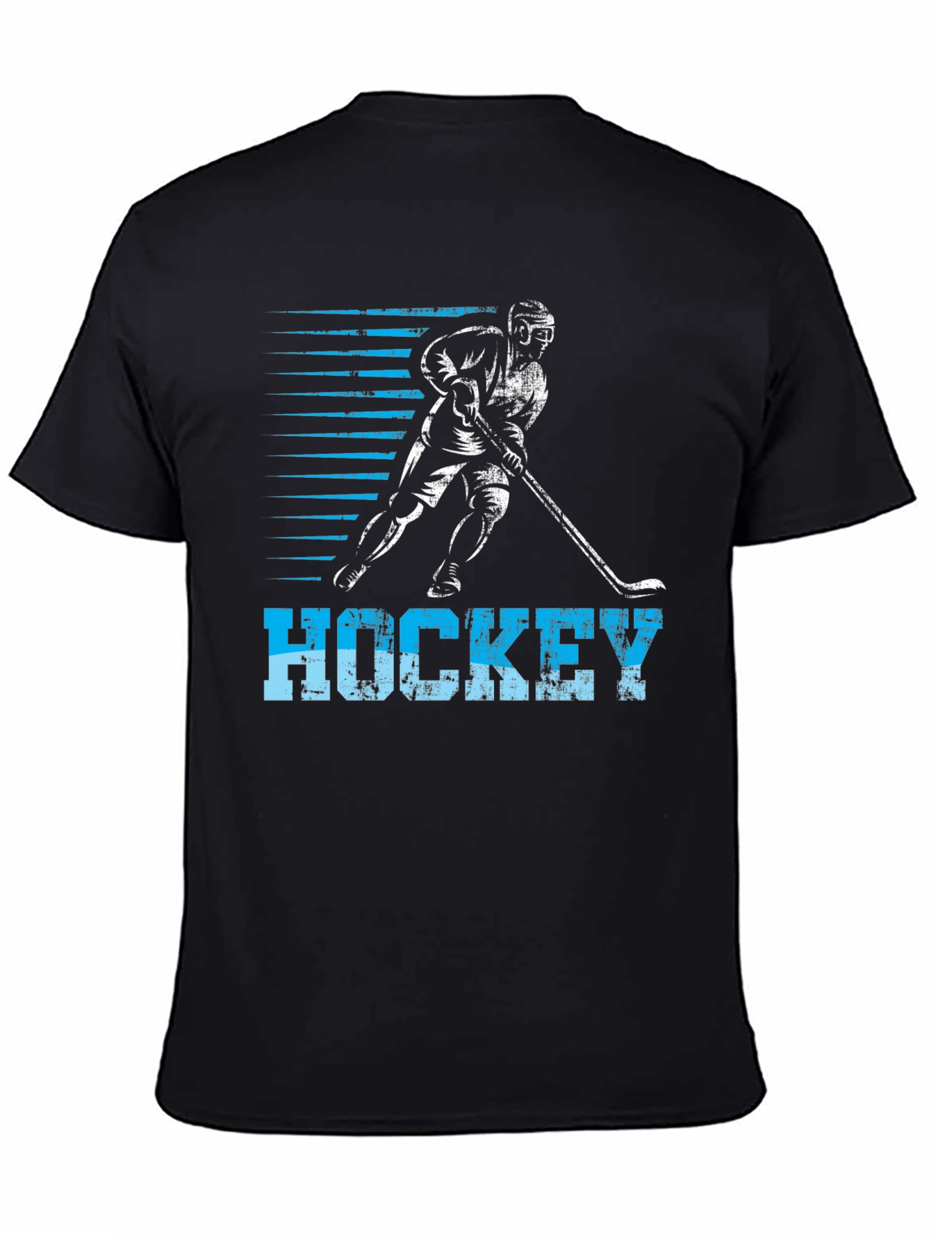 Hockey Player Graphic T-Shirt