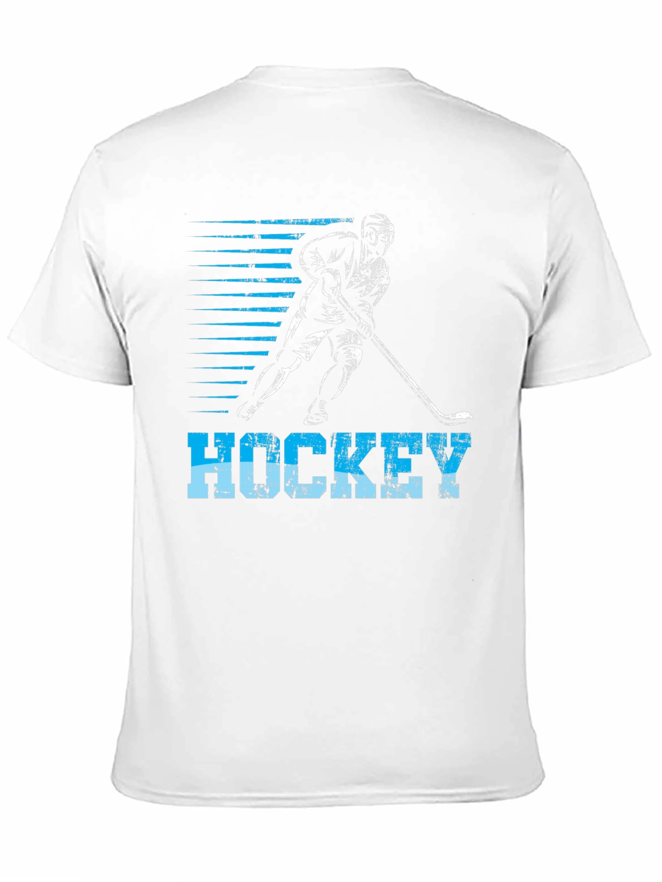 Hockey Player Graphic T-Shirt