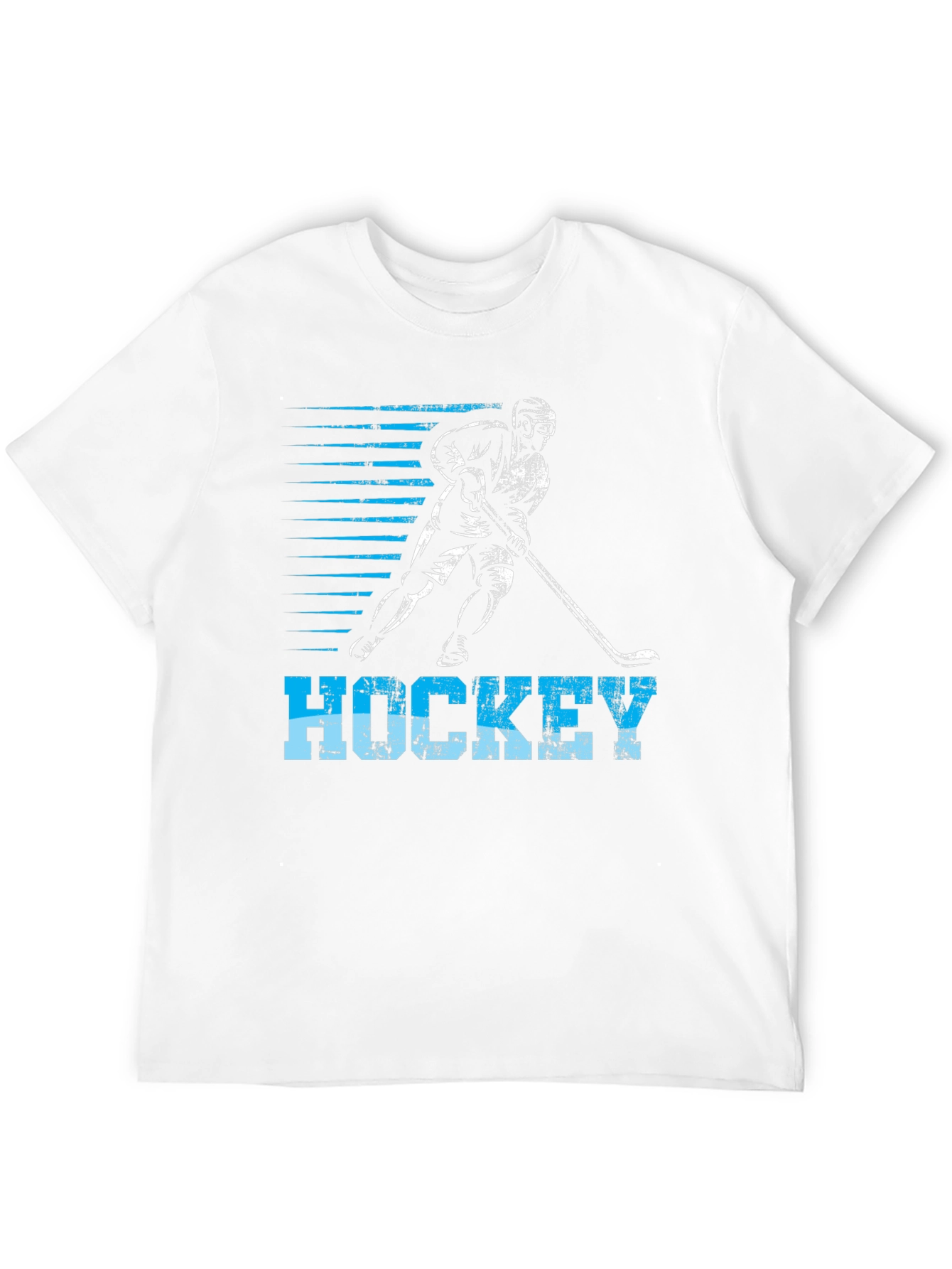 Hockey Player Graphic T-Shirt