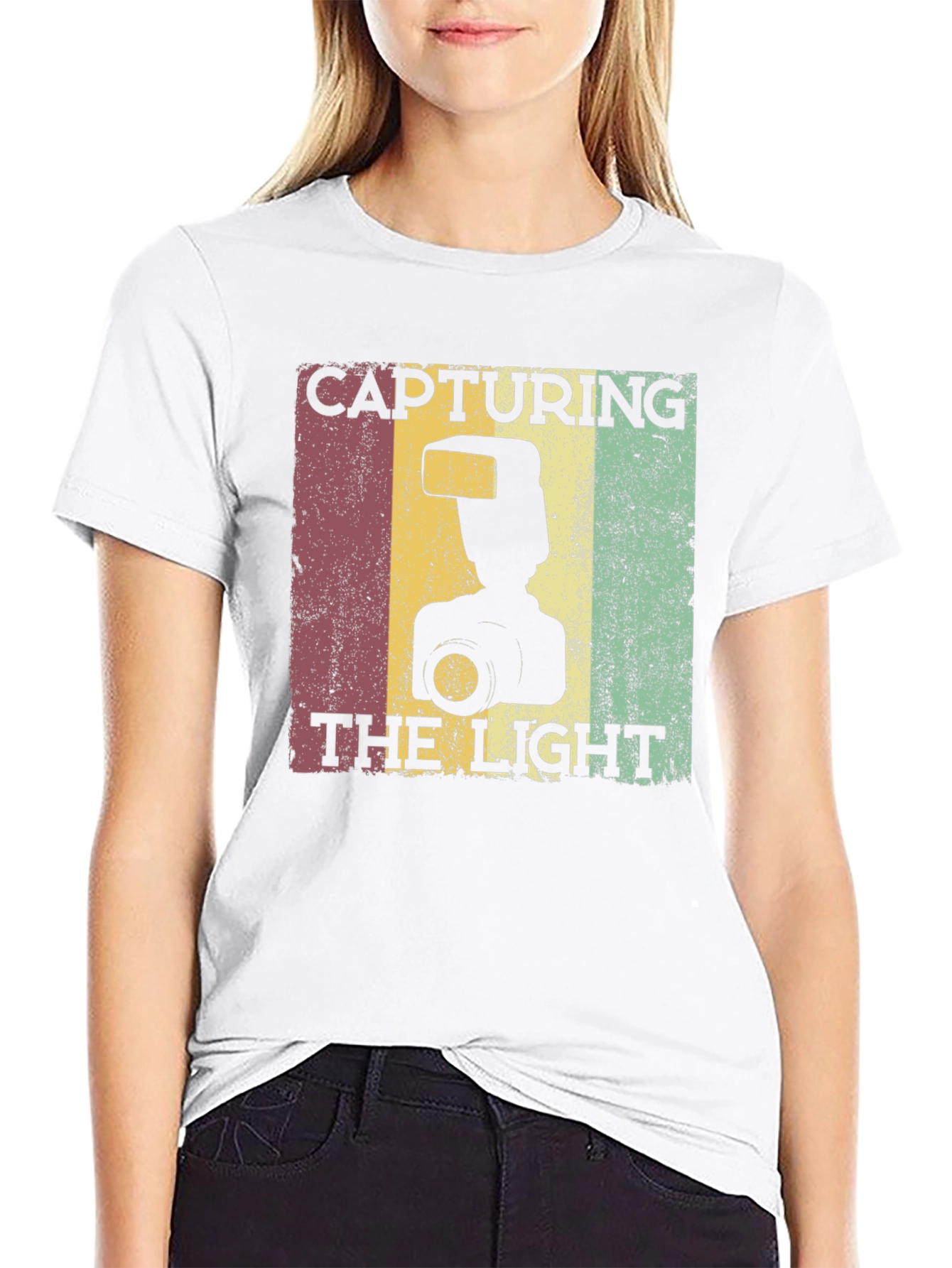 Capturing the Light Retro Photographer T-Shirt