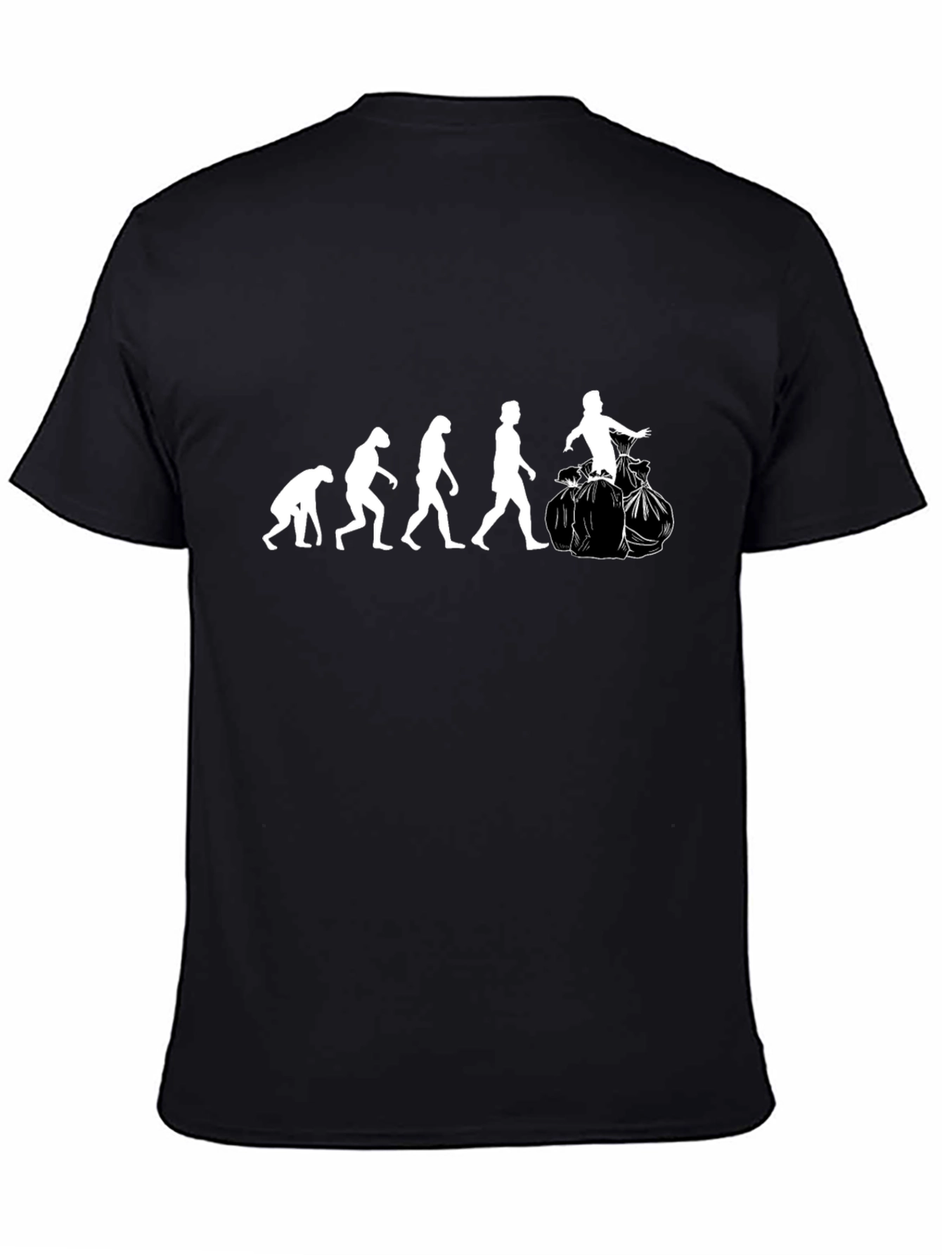 Evolution of Garbage Man T-Shirt