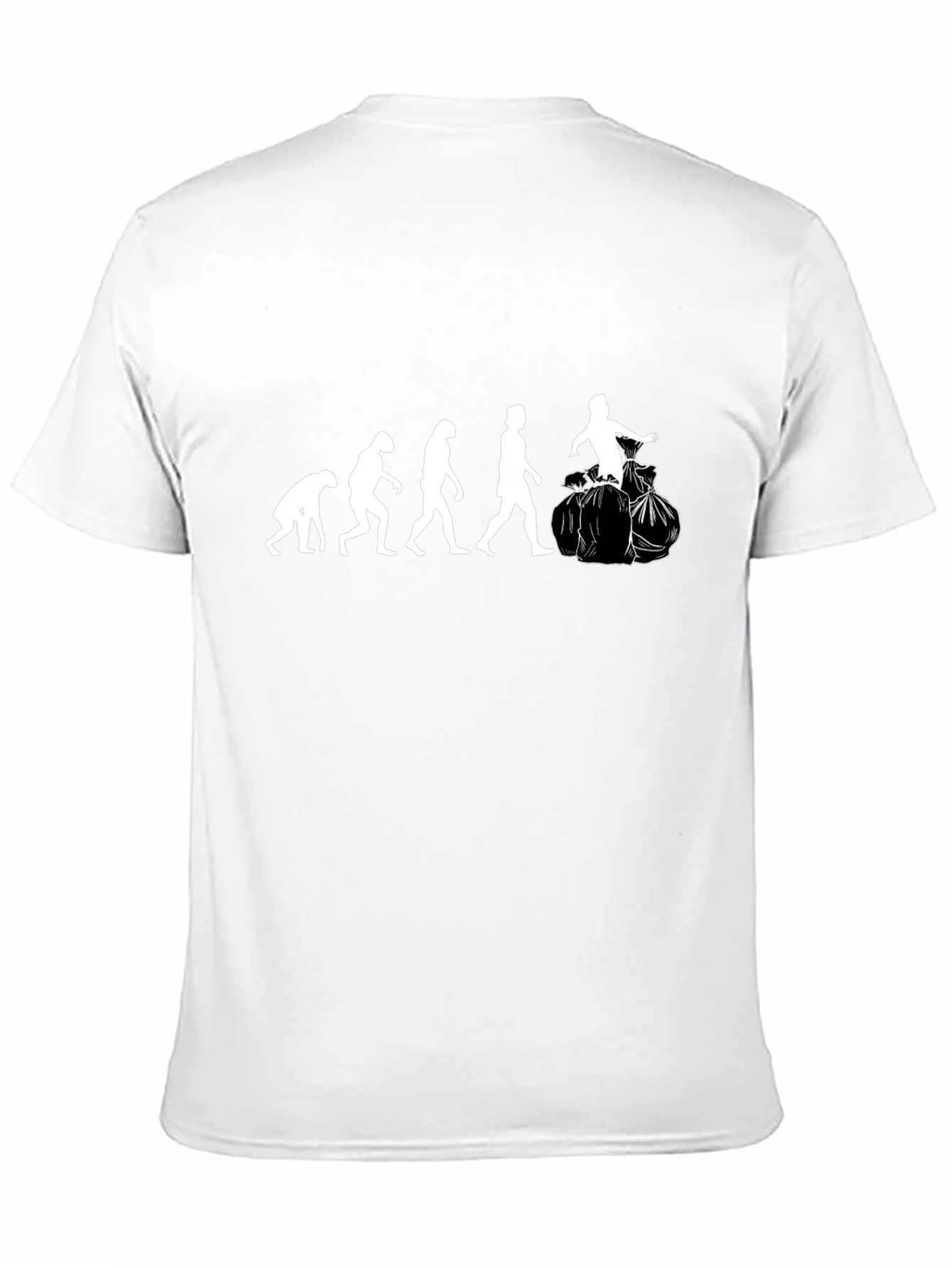 Evolution of Garbage Man T-Shirt