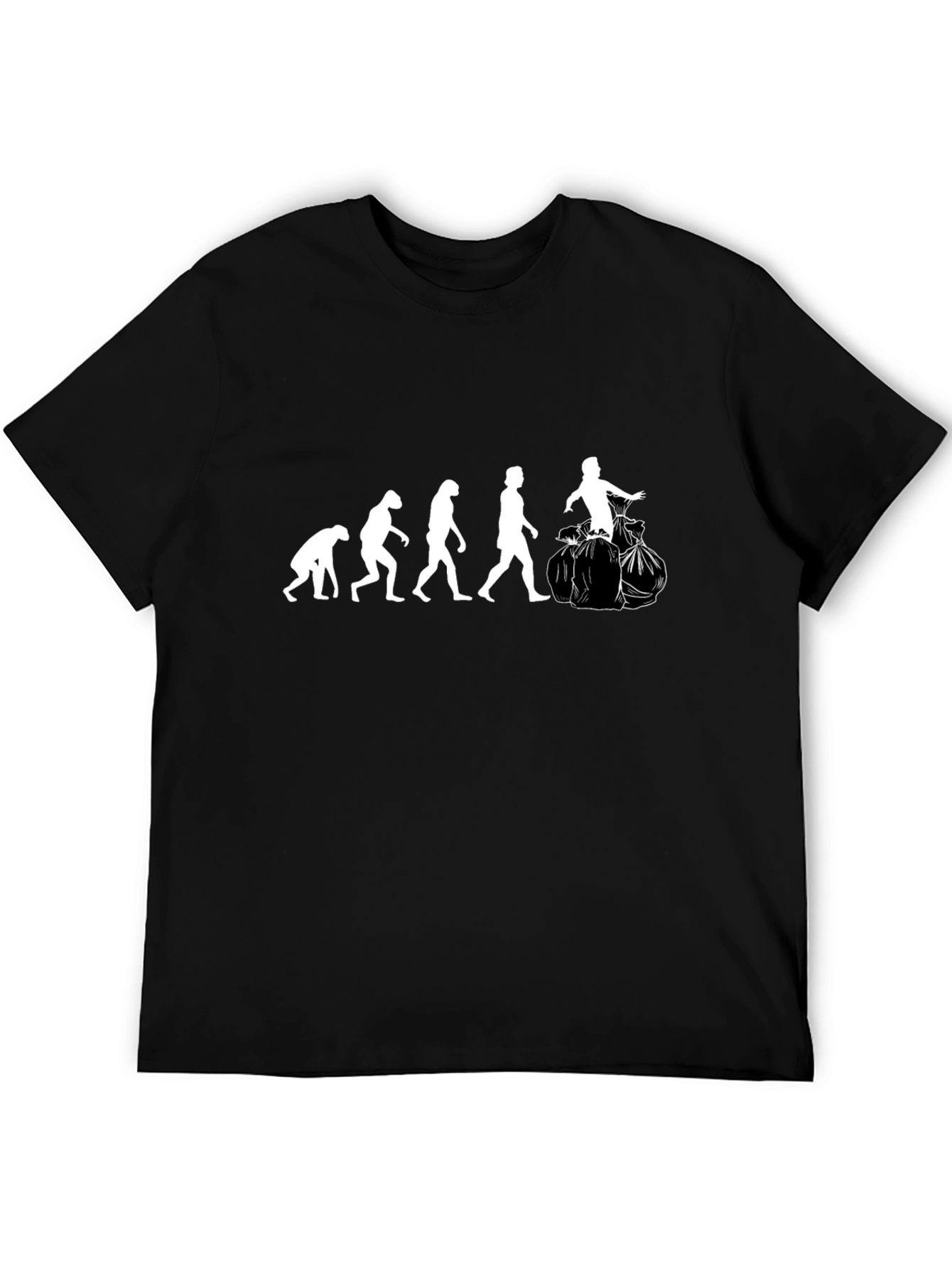 Evolution of Garbage Man T-Shirt