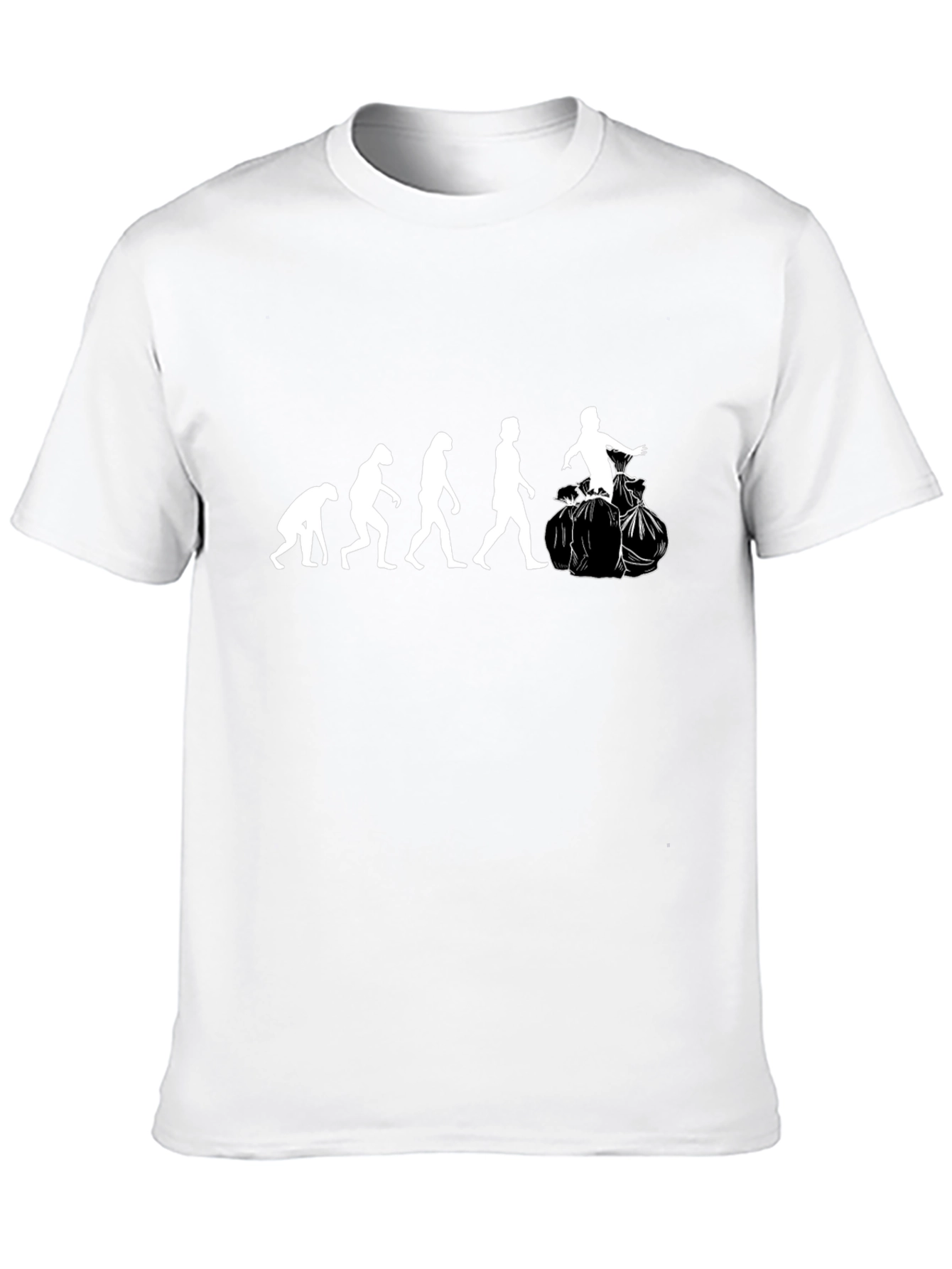 Evolution of Garbage Man T-Shirt