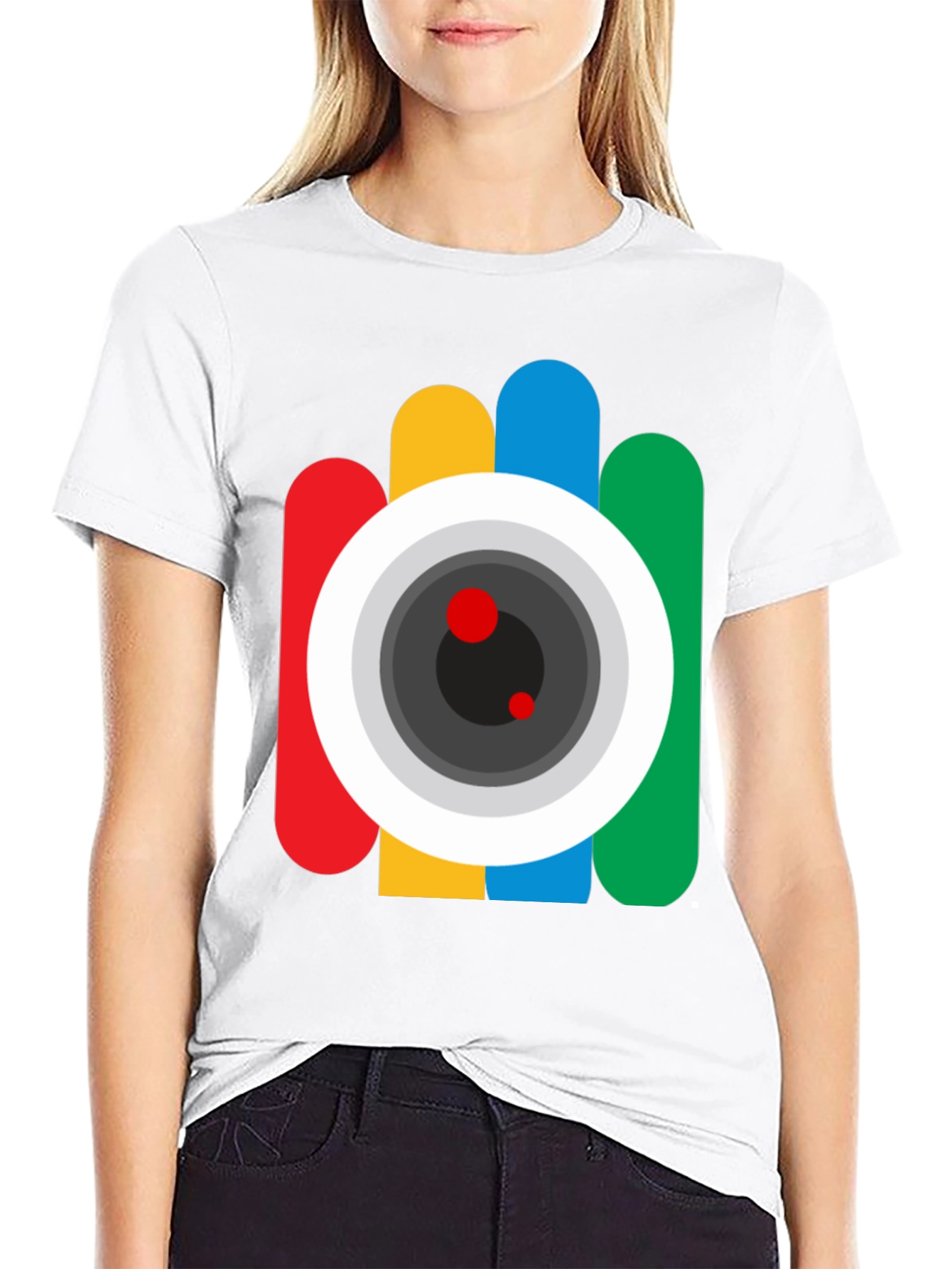 Modern Camera Graphic T-Shirt