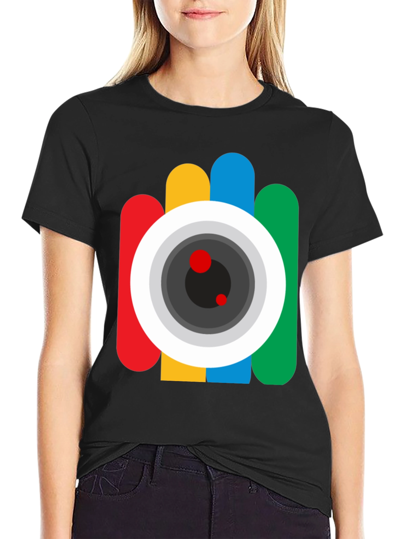 Modern Camera Graphic T-Shirt