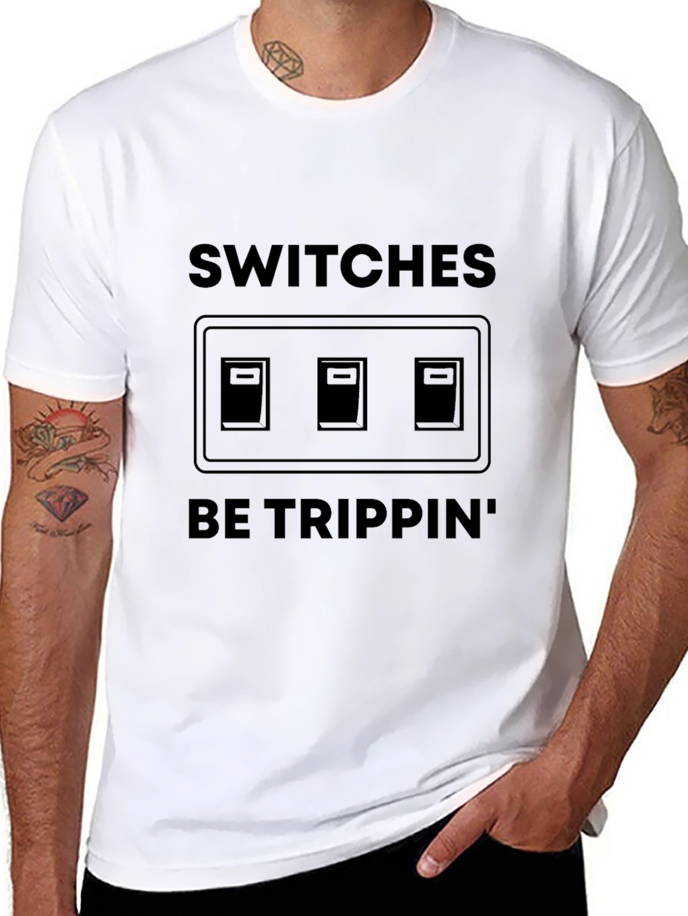 Switches Be Trippin Graphic Tee