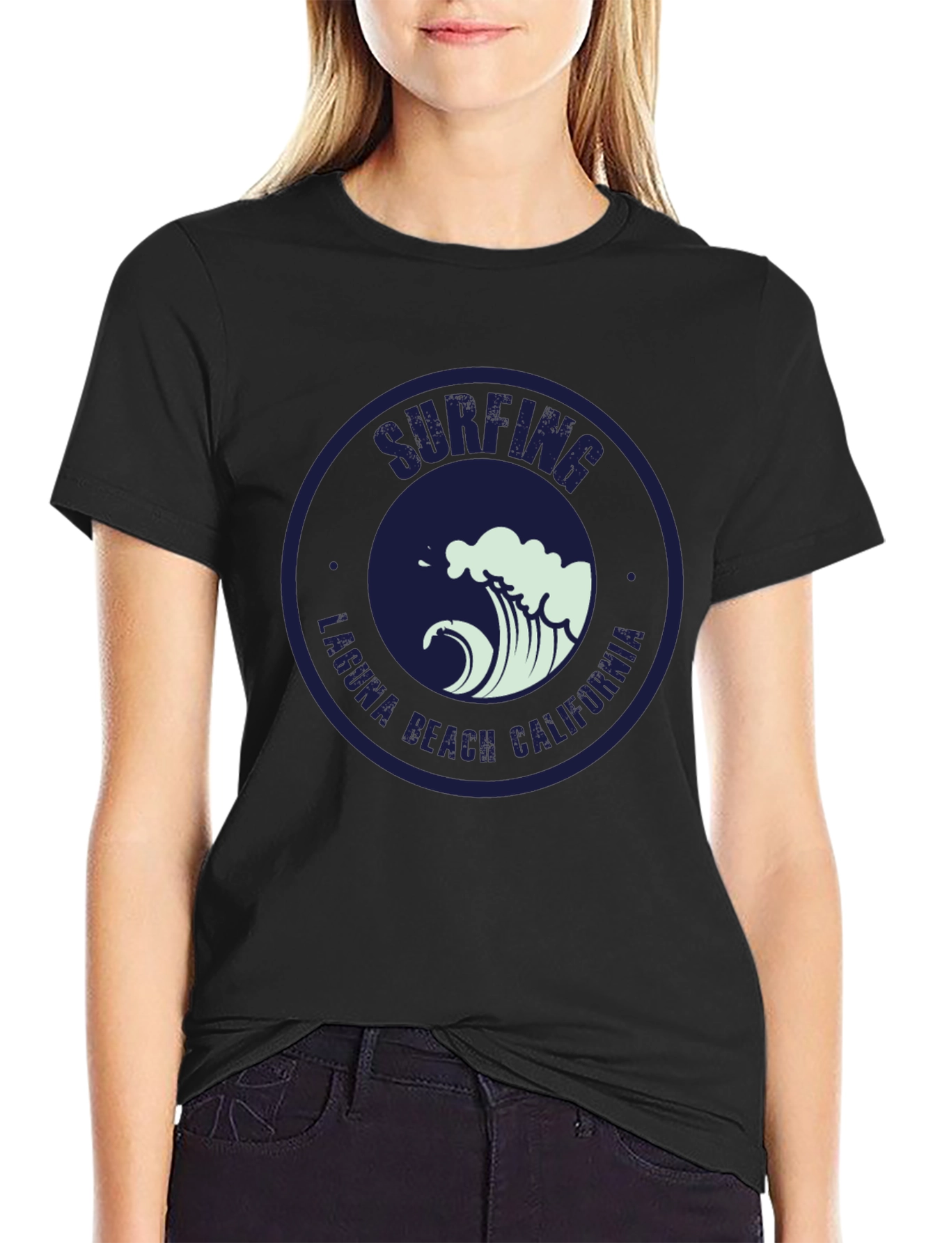 Surfing Laguna Beach California Tee