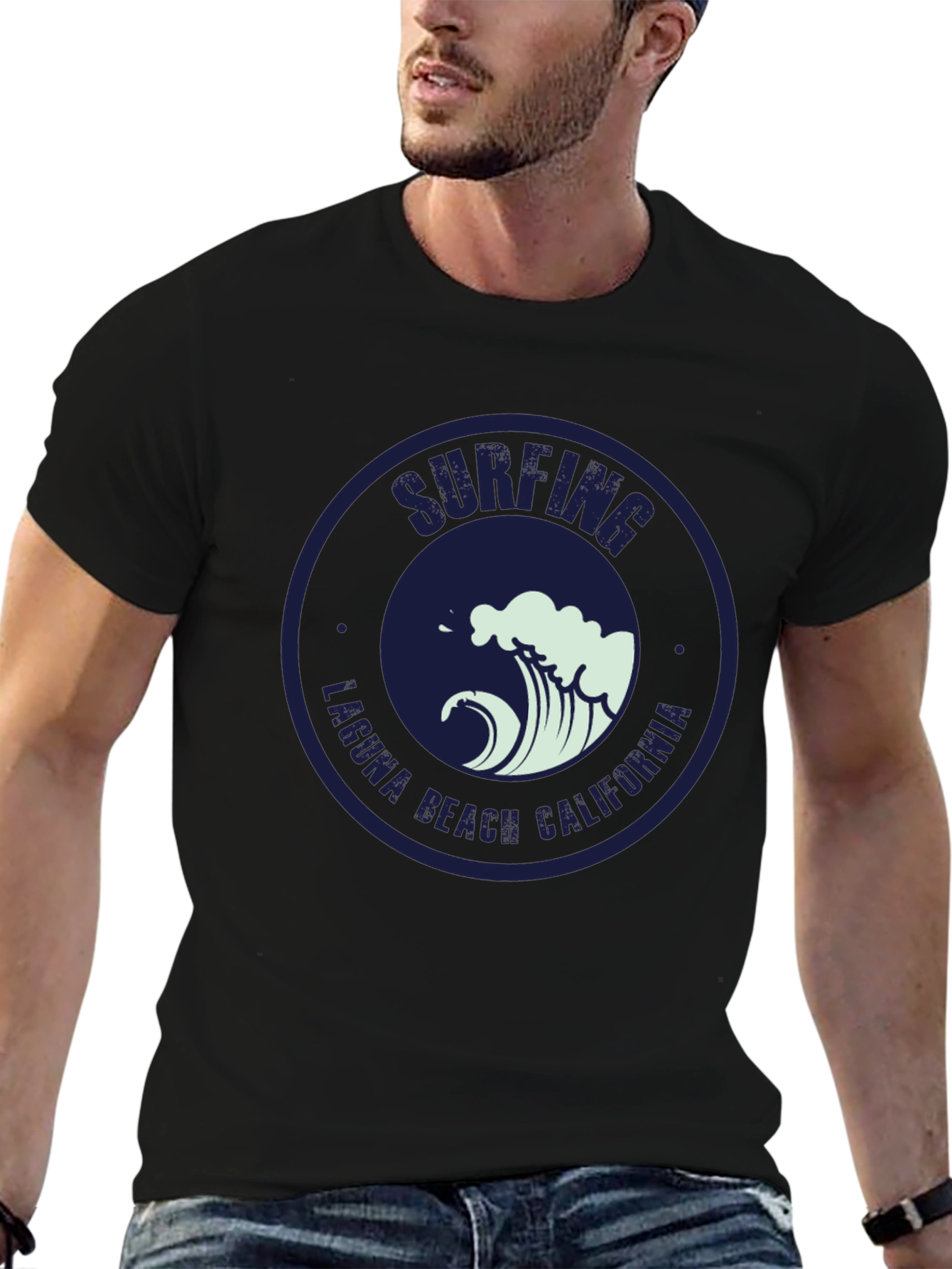 Surfing Laguna Beach California Tee