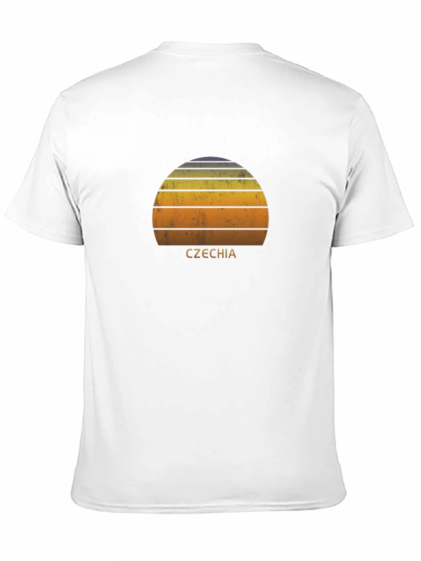Czechia Sunset Graphic T-Shirt