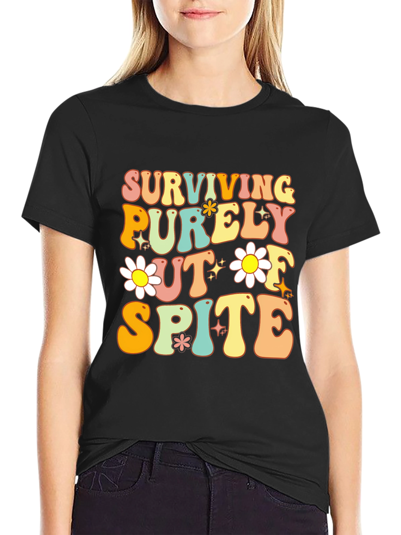 Surviving Purely Out of Spite Graphic Tee
