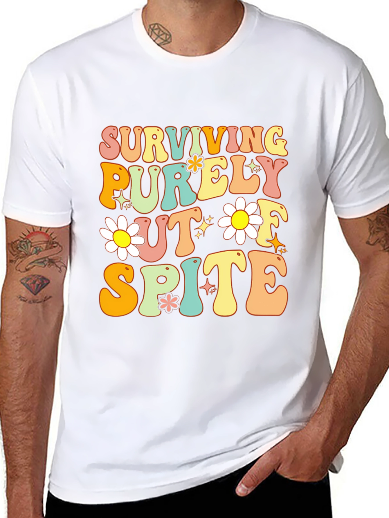 Surviving Purely Out of Spite Graphic Tee