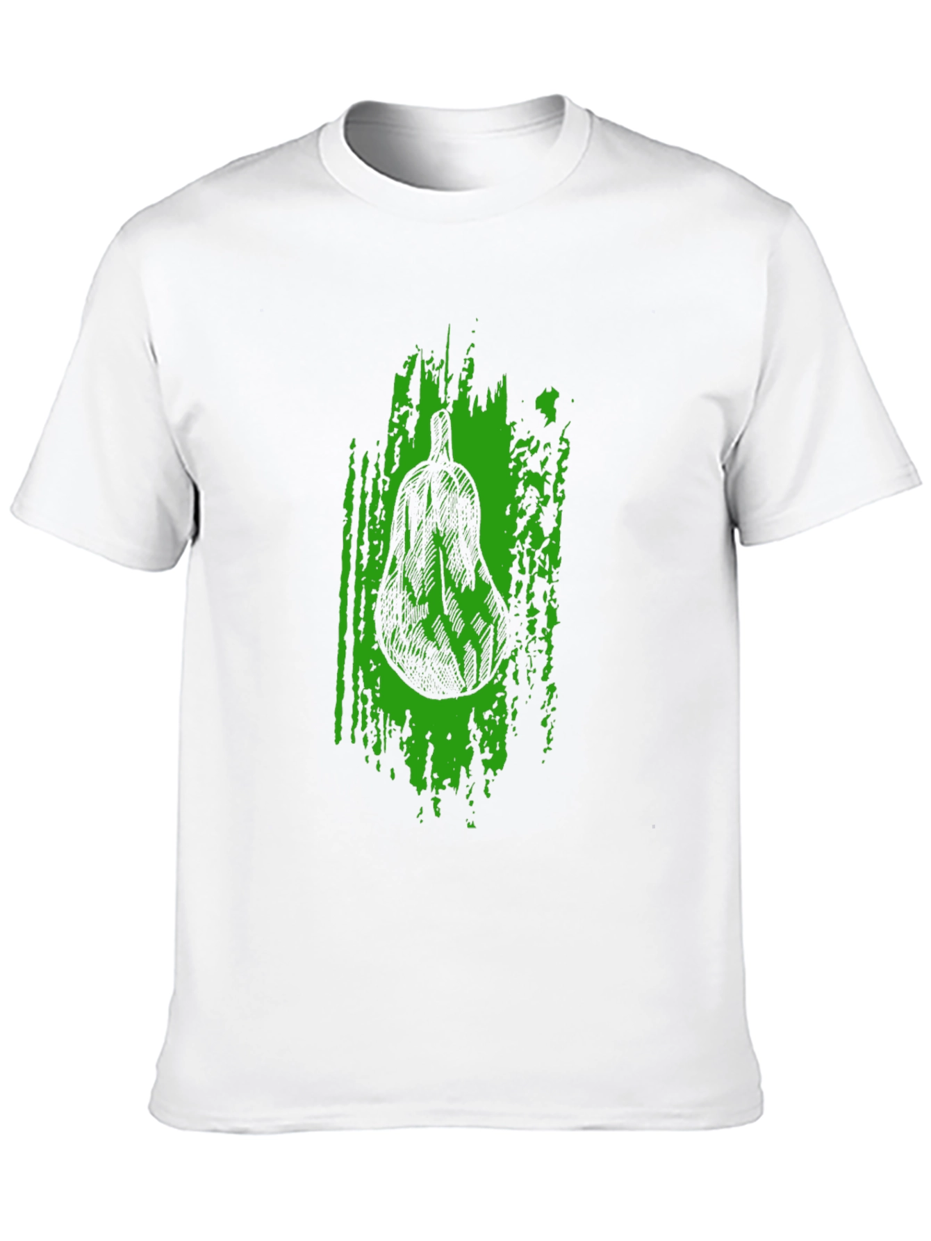 Unique Avocado Graphic Black T-Shirt