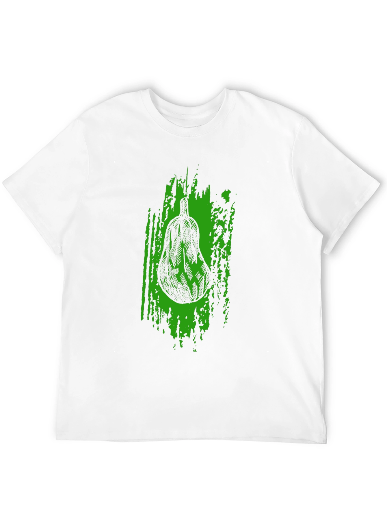 Unique Avocado Graphic Black T-Shirt