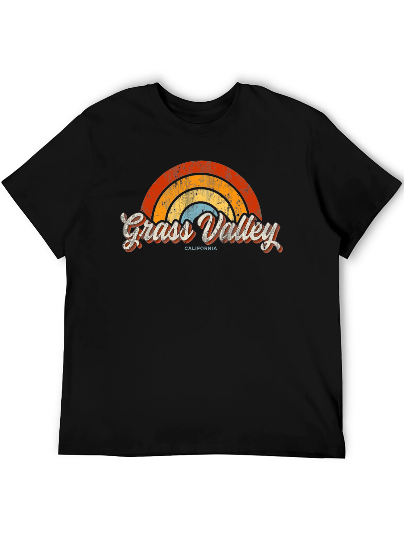 Retro Grass Valley California Tee